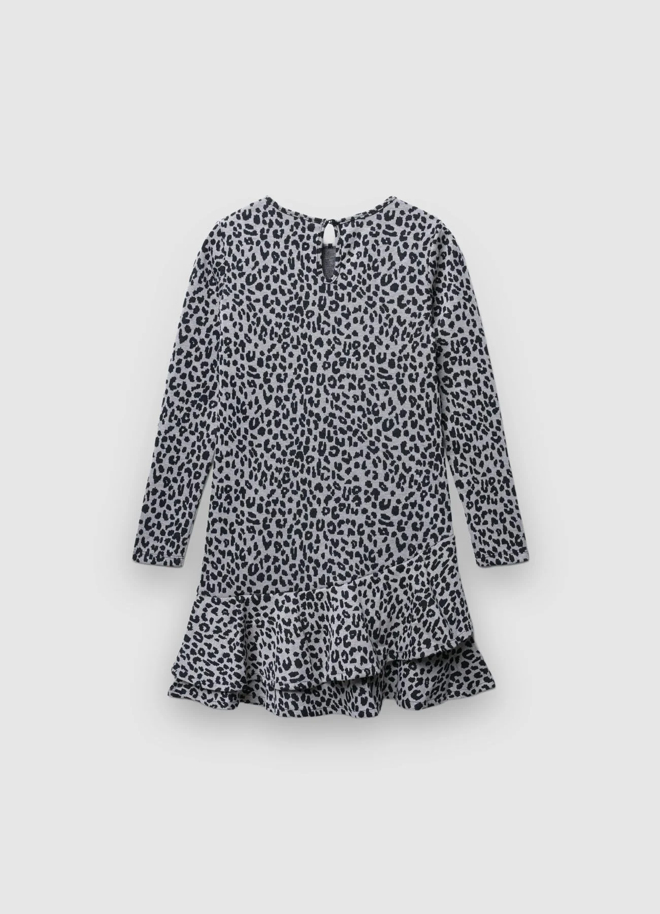 Abito animalier con balze - Image 2