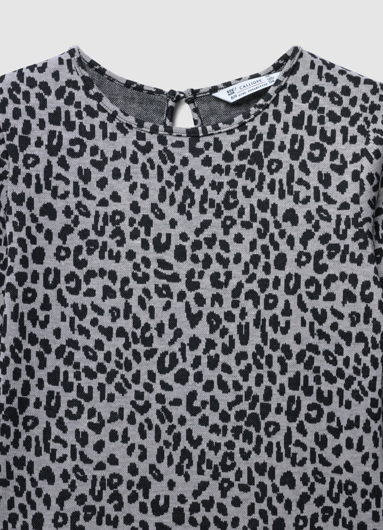 Abito animalier con balze - Image 3
