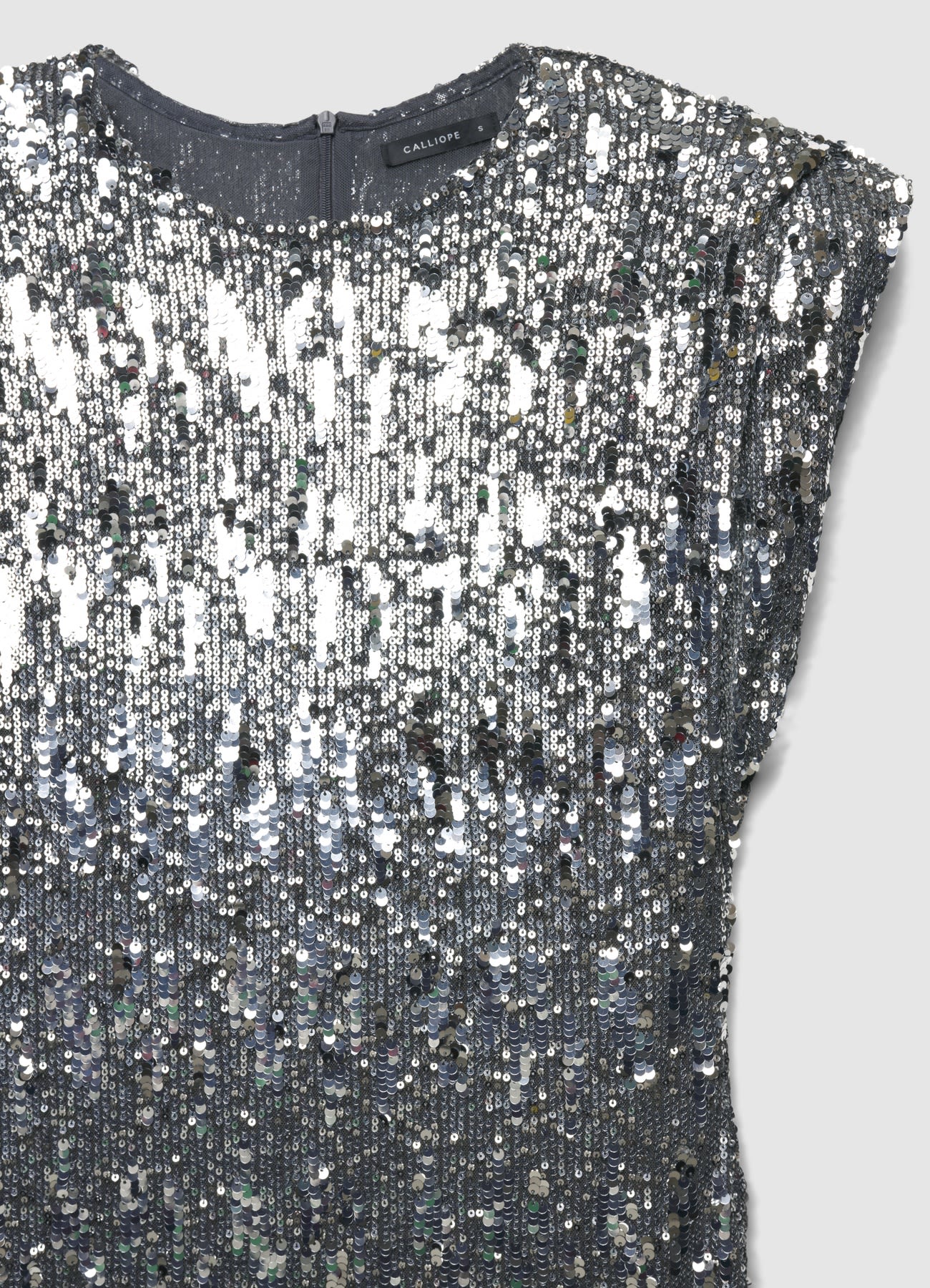 Abito corto con paillettes - Image 5