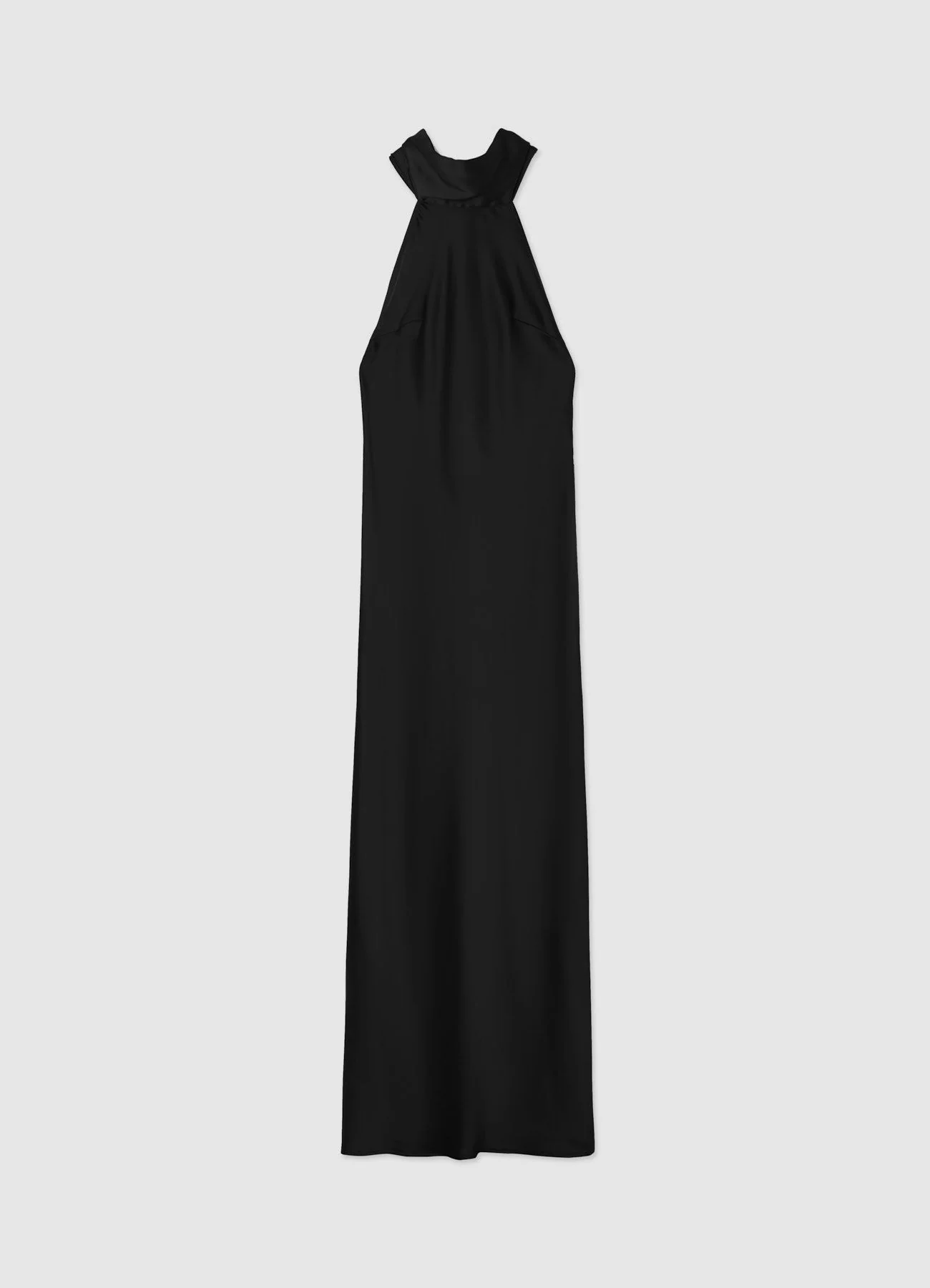 Abito halterneck simil satin - Image 5
