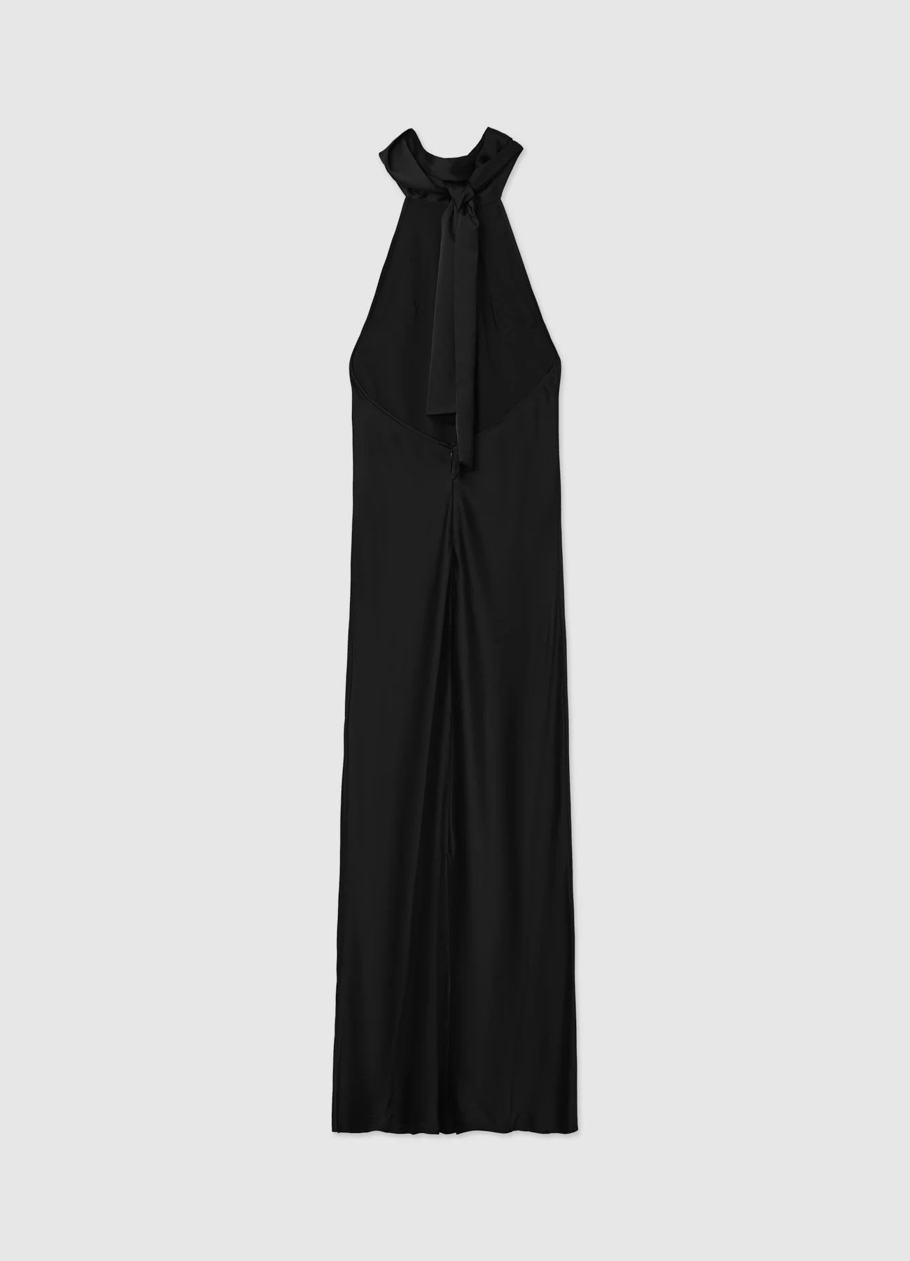 Abito halterneck simil satin - Image 6