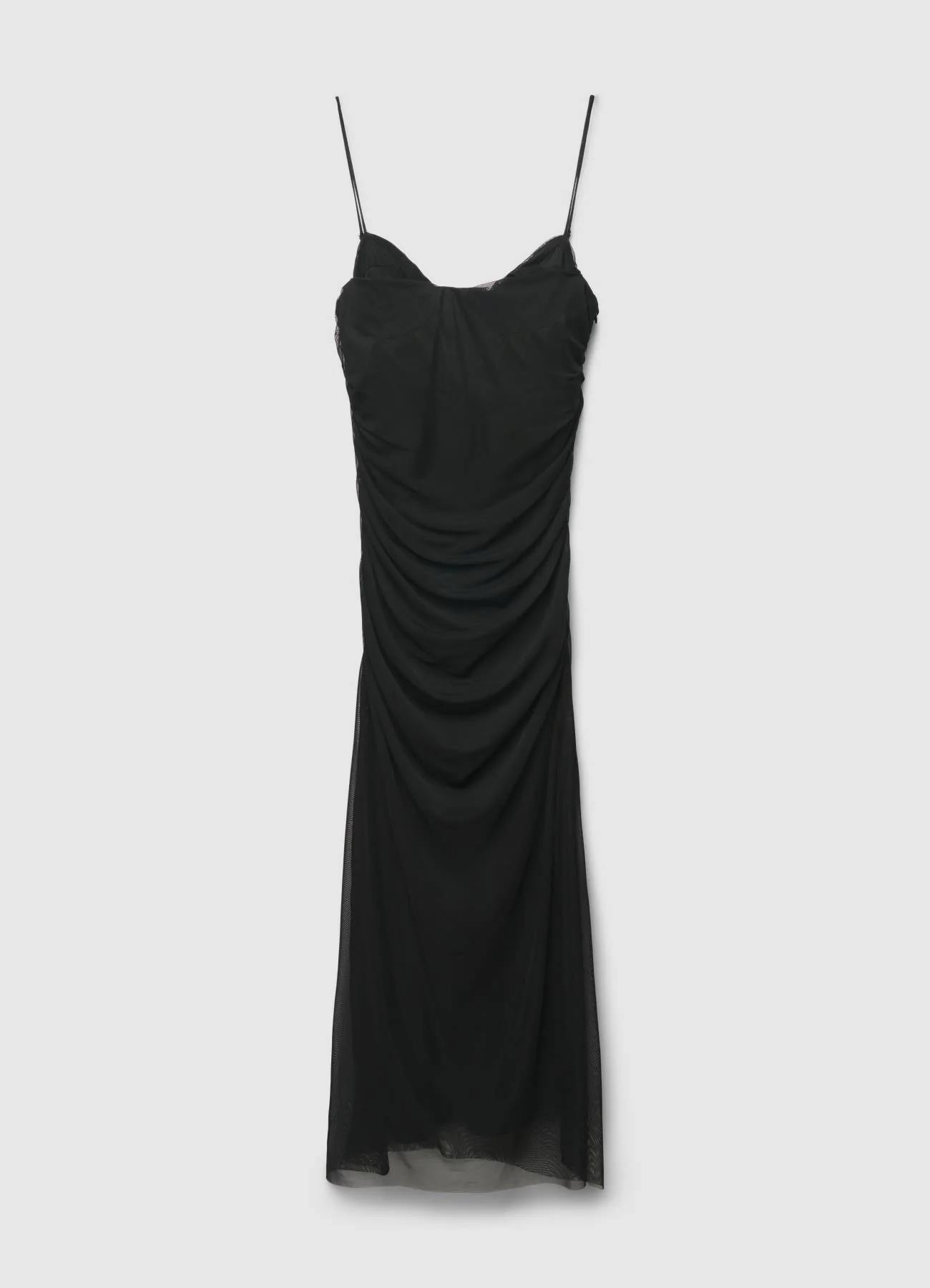 Abito lungo in tulle - Image 4
