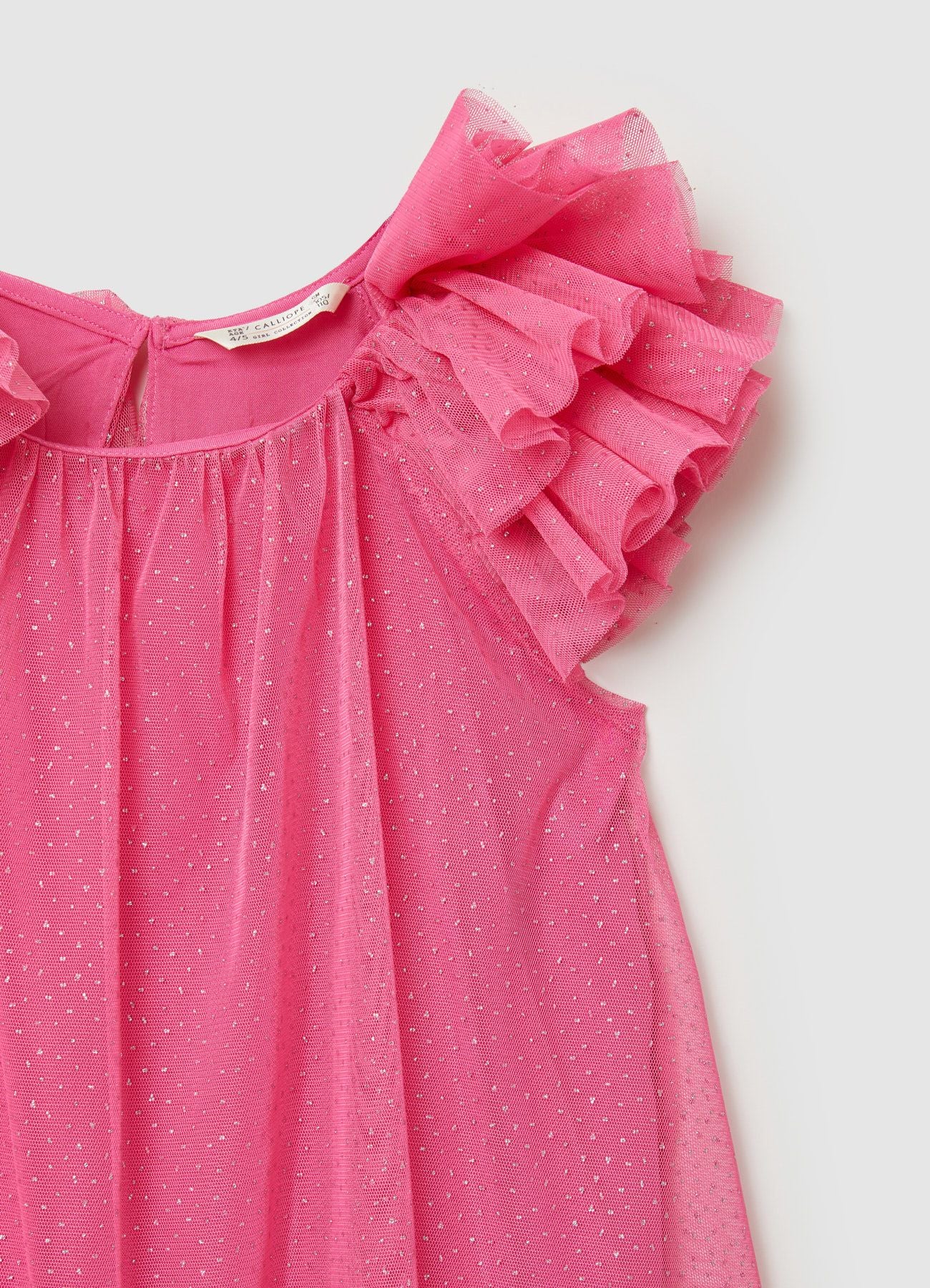 Abito tulle con glitter - Image 3