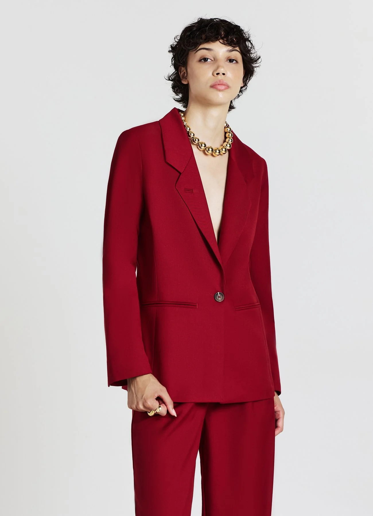 Blazer tinta unita - Image 3