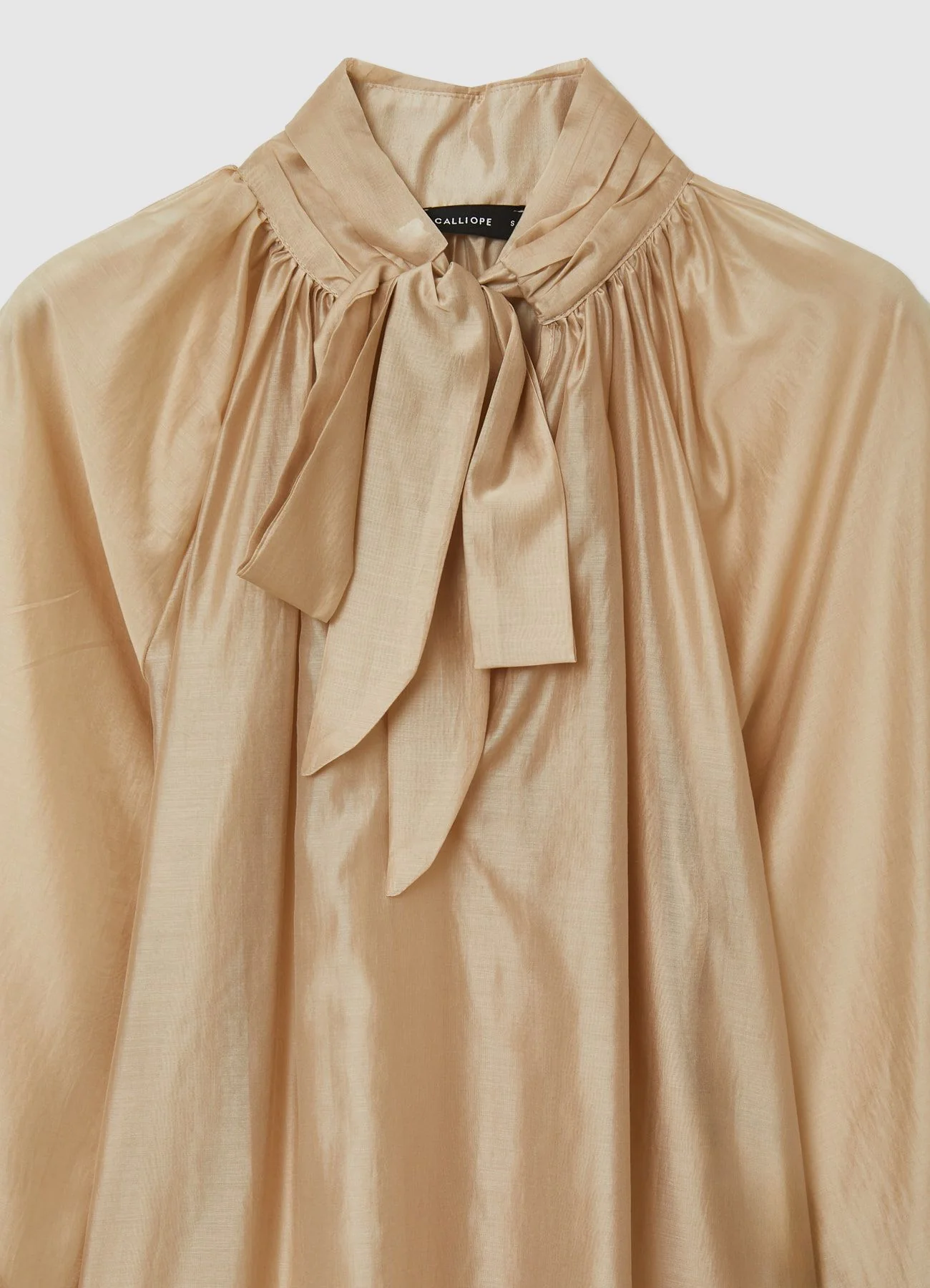 Blusa ampia con rouches - Image 4