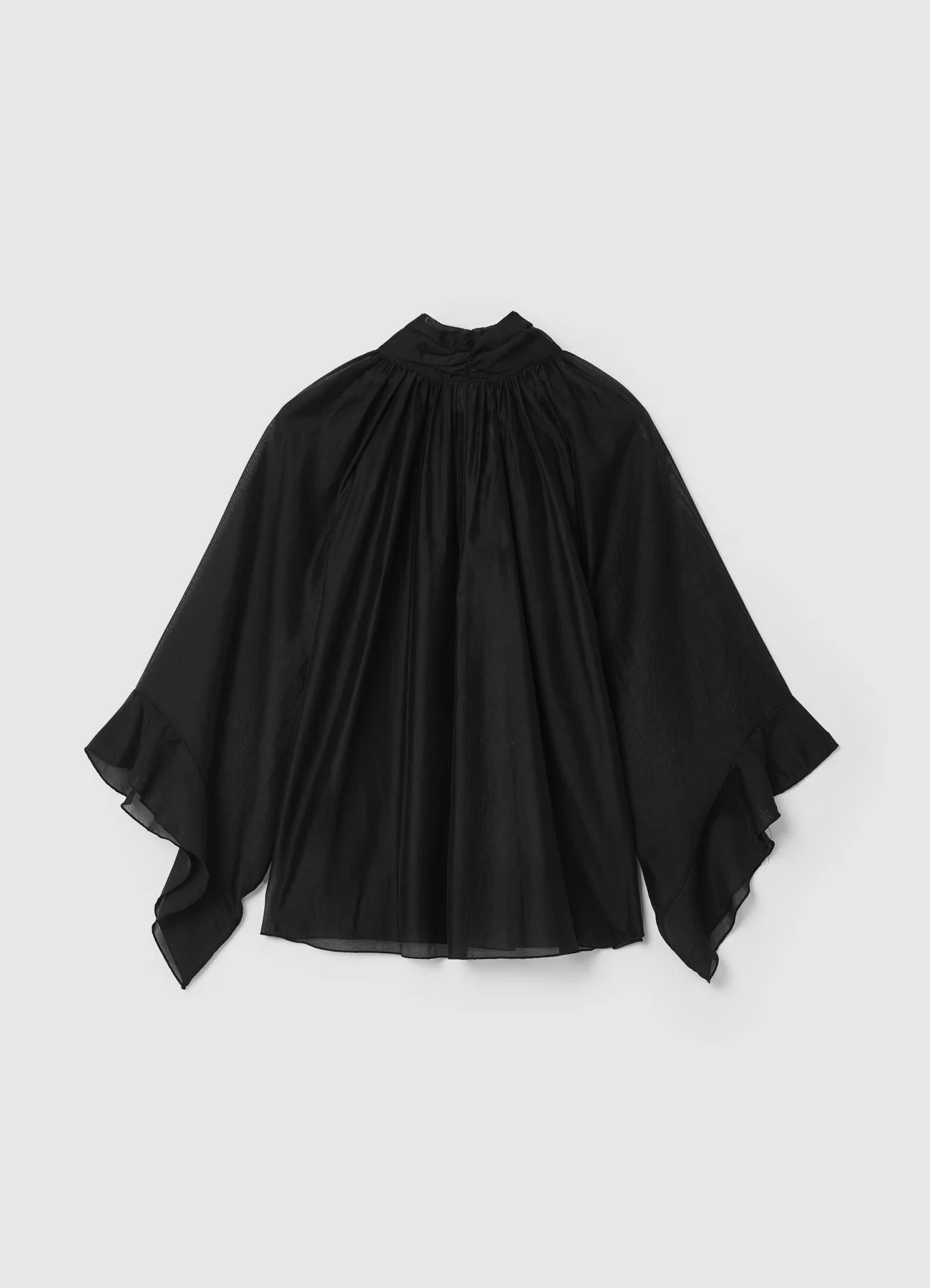 Blusa ampia con rouches - Image 7
