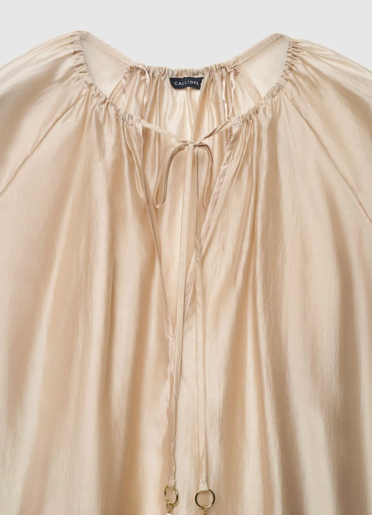 Blusa ampia tinta unita - Image 4