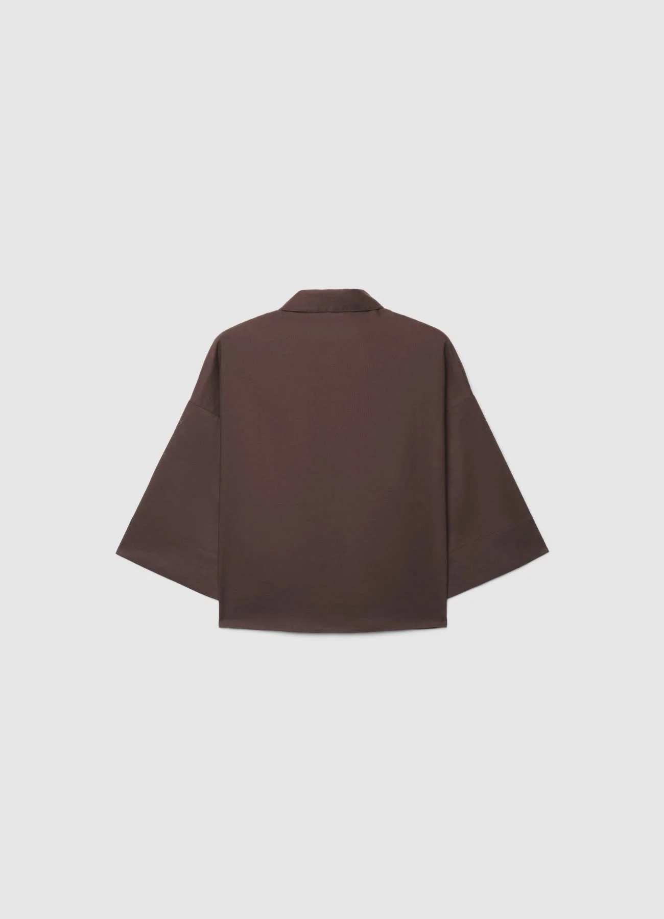Blusa con colletto e maniche tre quarti - Image 5
