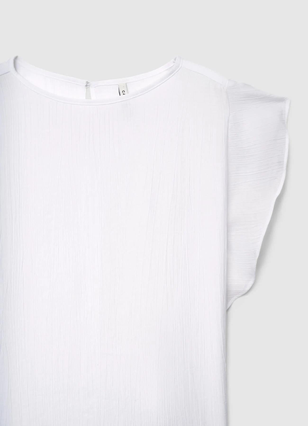 Blusa con maniche a volant - Image 4