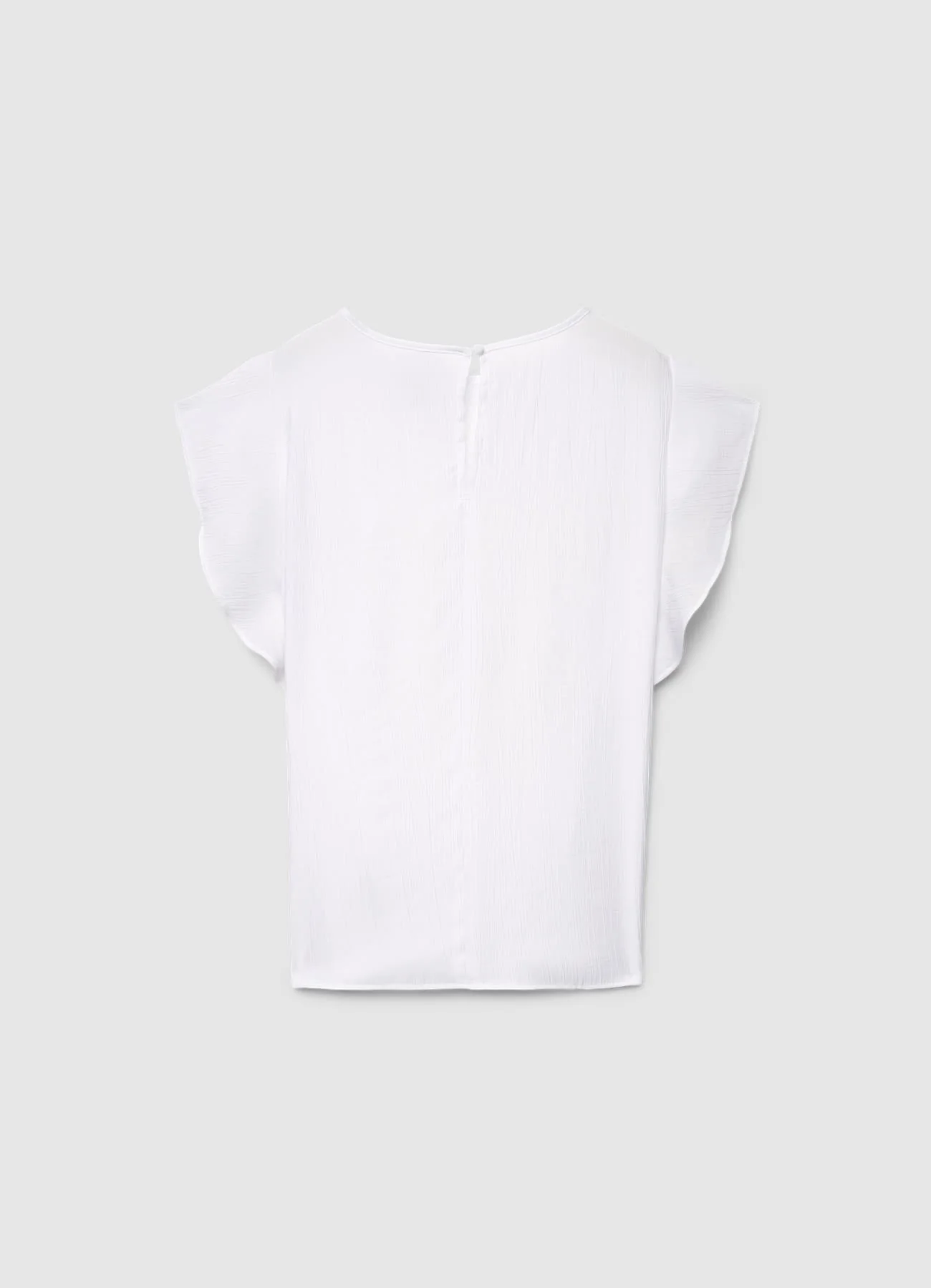 Blusa con maniche a volant - Image 5