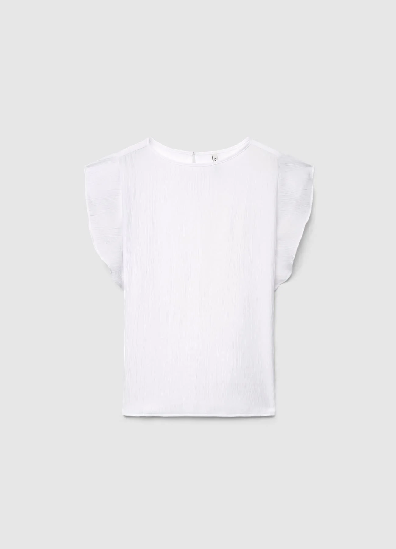 Blusa con maniche a volant - Image 6