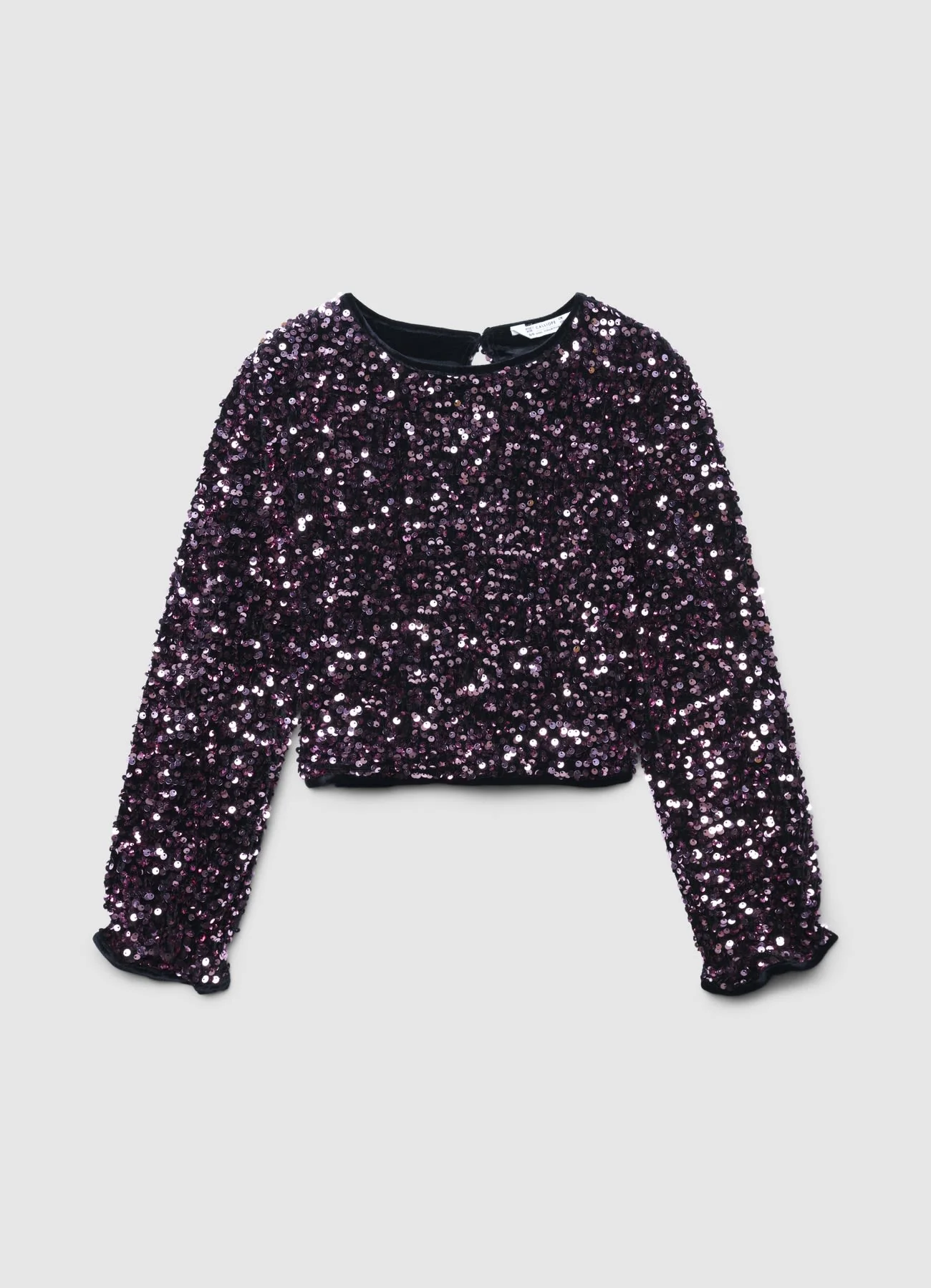 Blusa con paillettes - Image 3