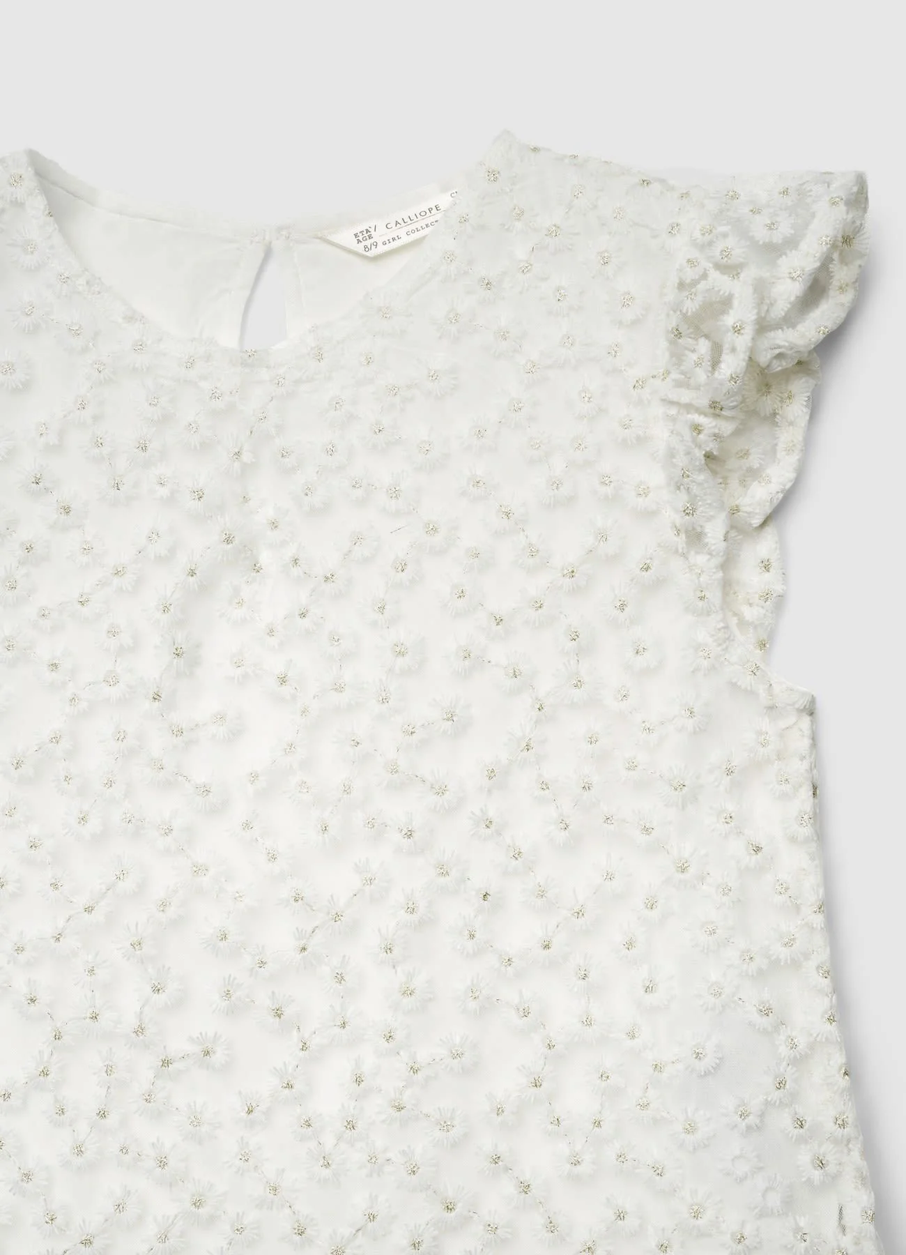 Blusa con ricamo fiori - Image 5