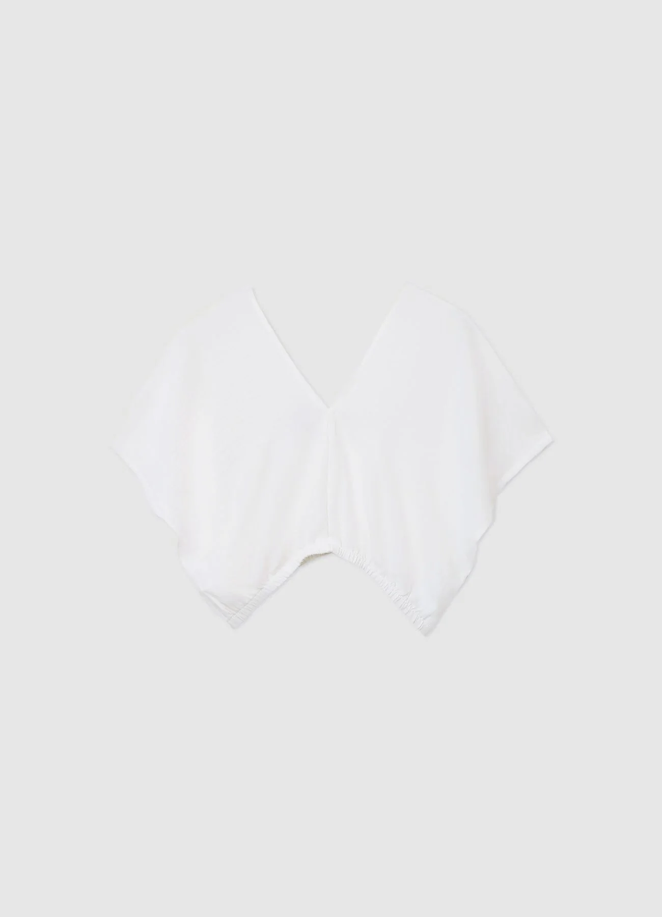 Blusa con scollo a V e orlo con elastico - Image 6
