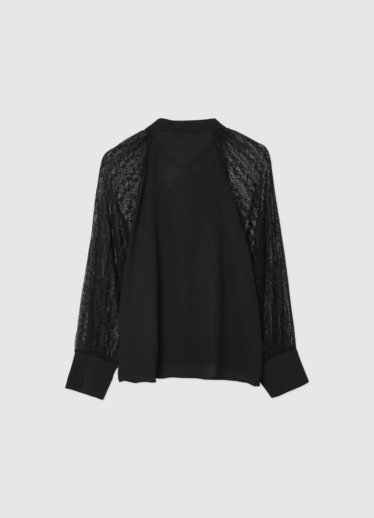 Blusa fiocco e maniche pizzo - Image 5