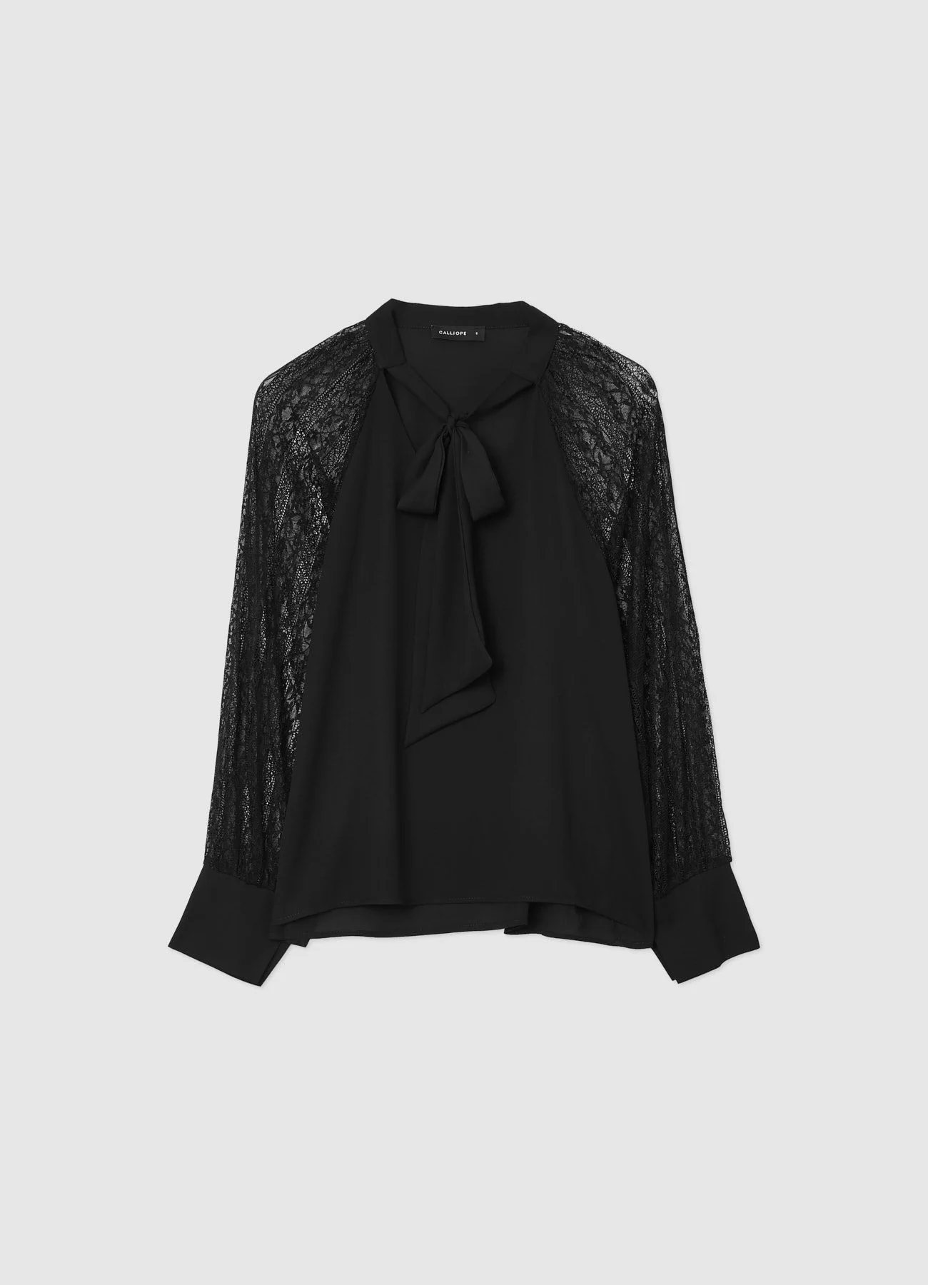 Blusa fiocco e maniche pizzo - Image 6