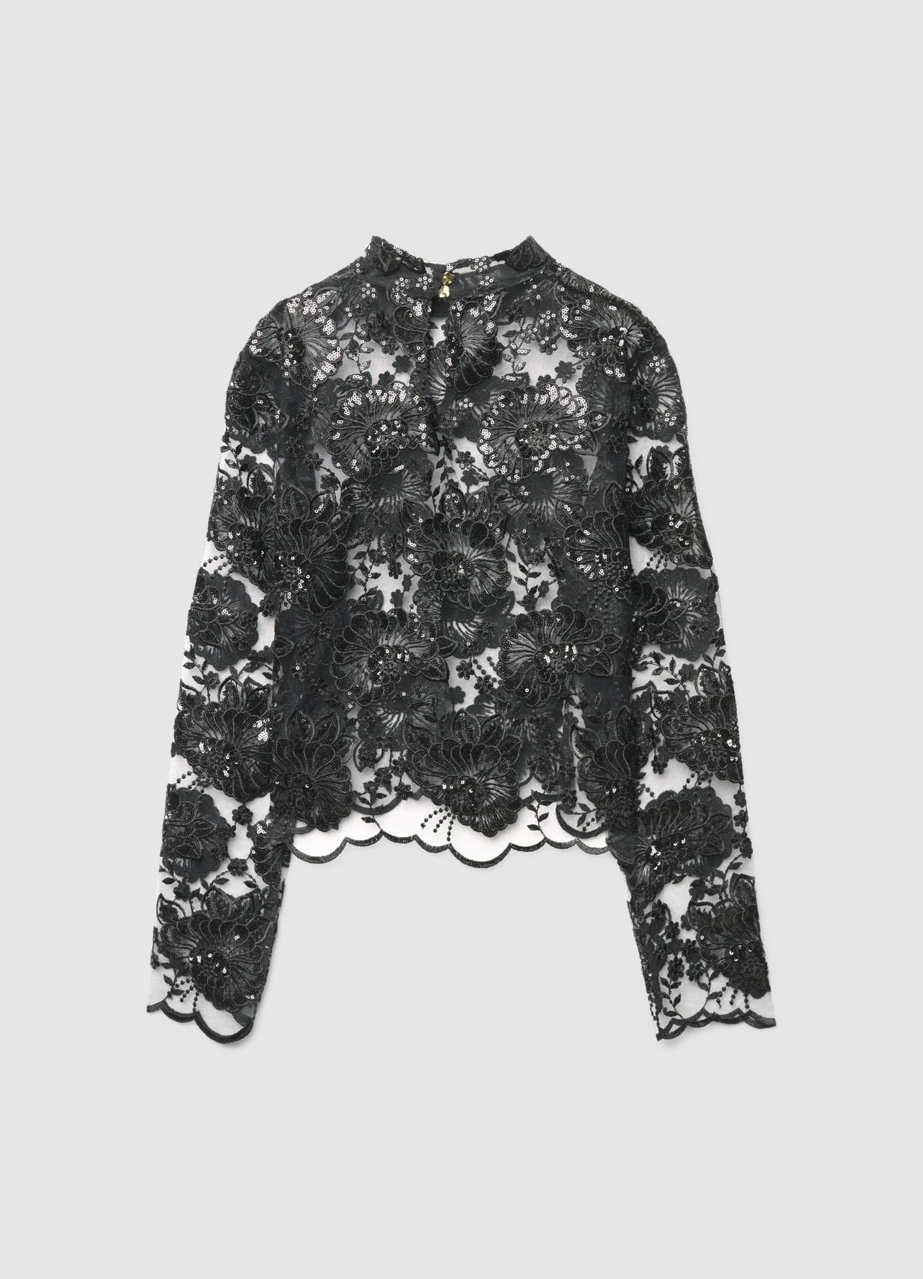 Blusa in pizzo con paillettes - Image 6