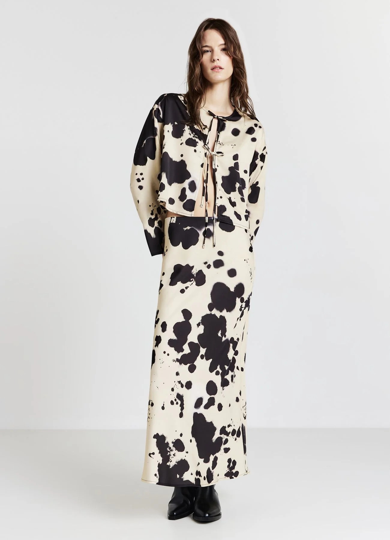 Blusa lacci fantasia mucca - Image 3