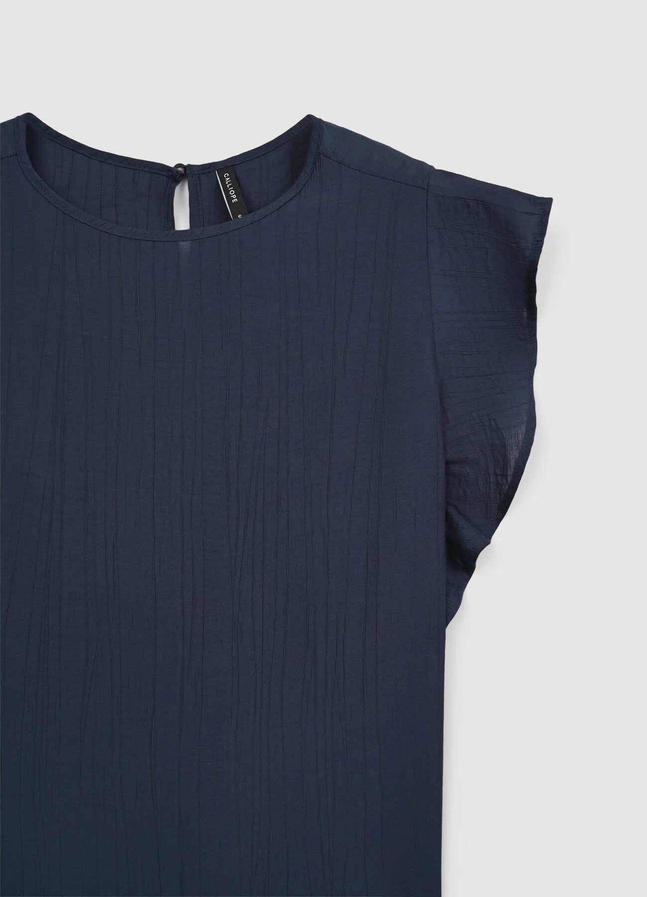 Blusa maniche con rouches - Image 6