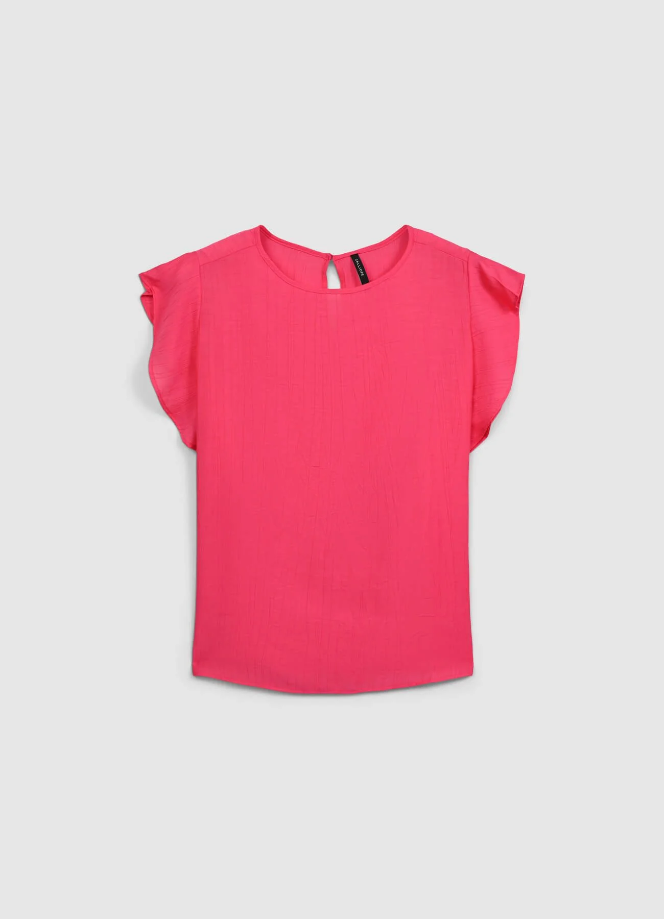 Blusa maniche con rouches - Image 4