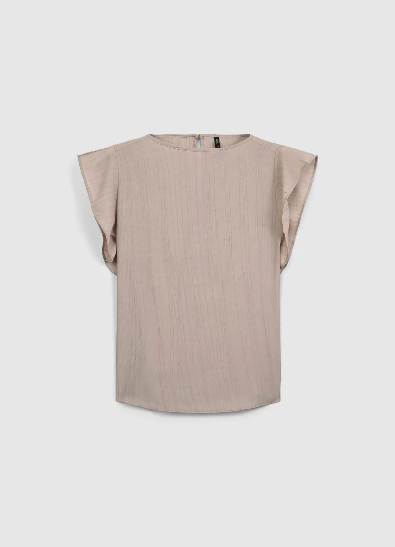 Blusa maniche con rouches - Image 4