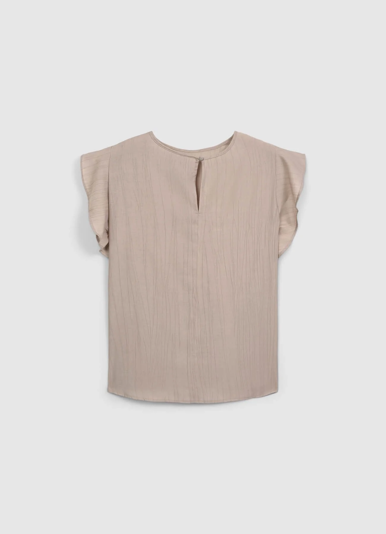 Blusa maniche con rouches - Image 5