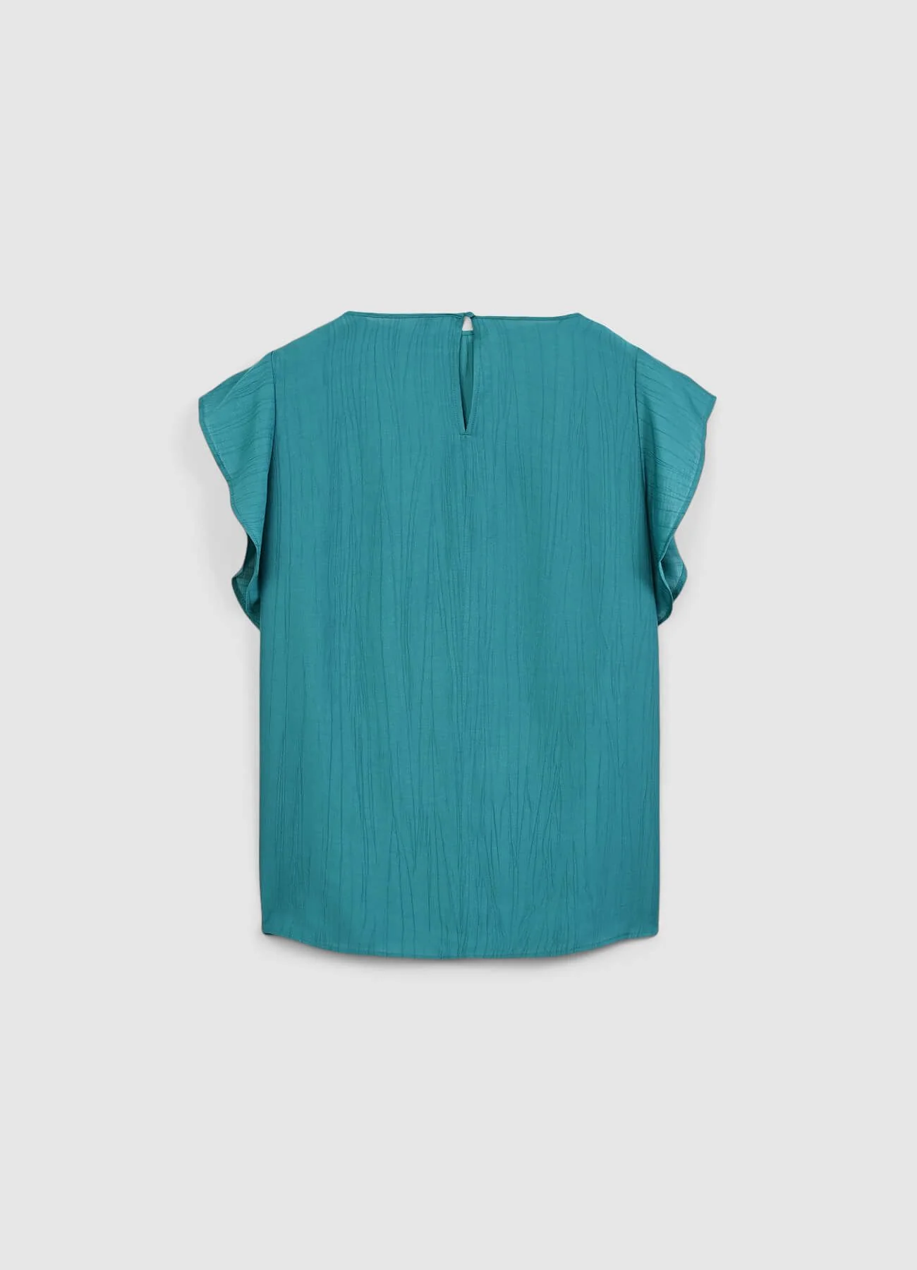 Blusa maniche con rouches - Image 4