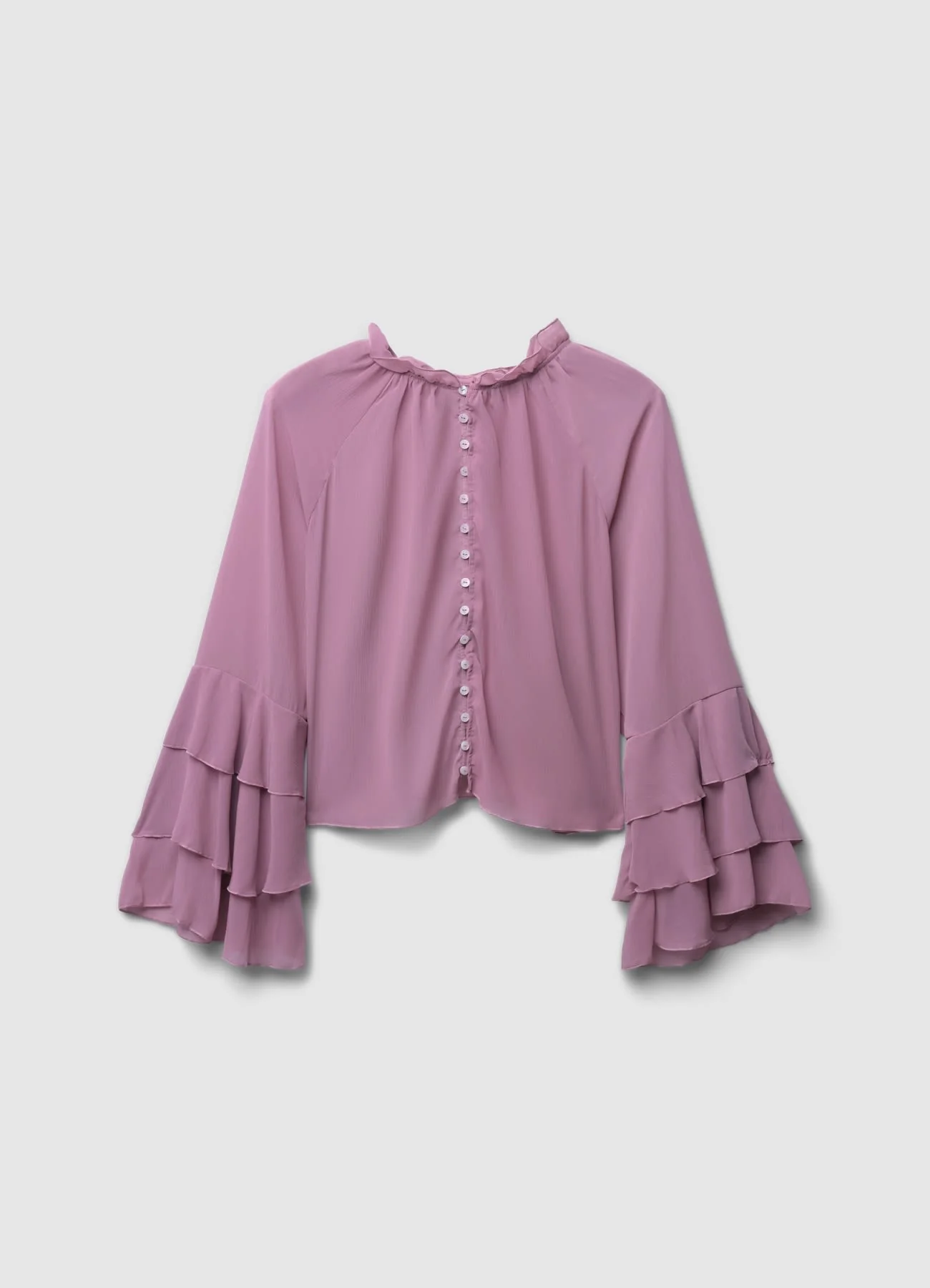 Blusa maniche volant - Image 7