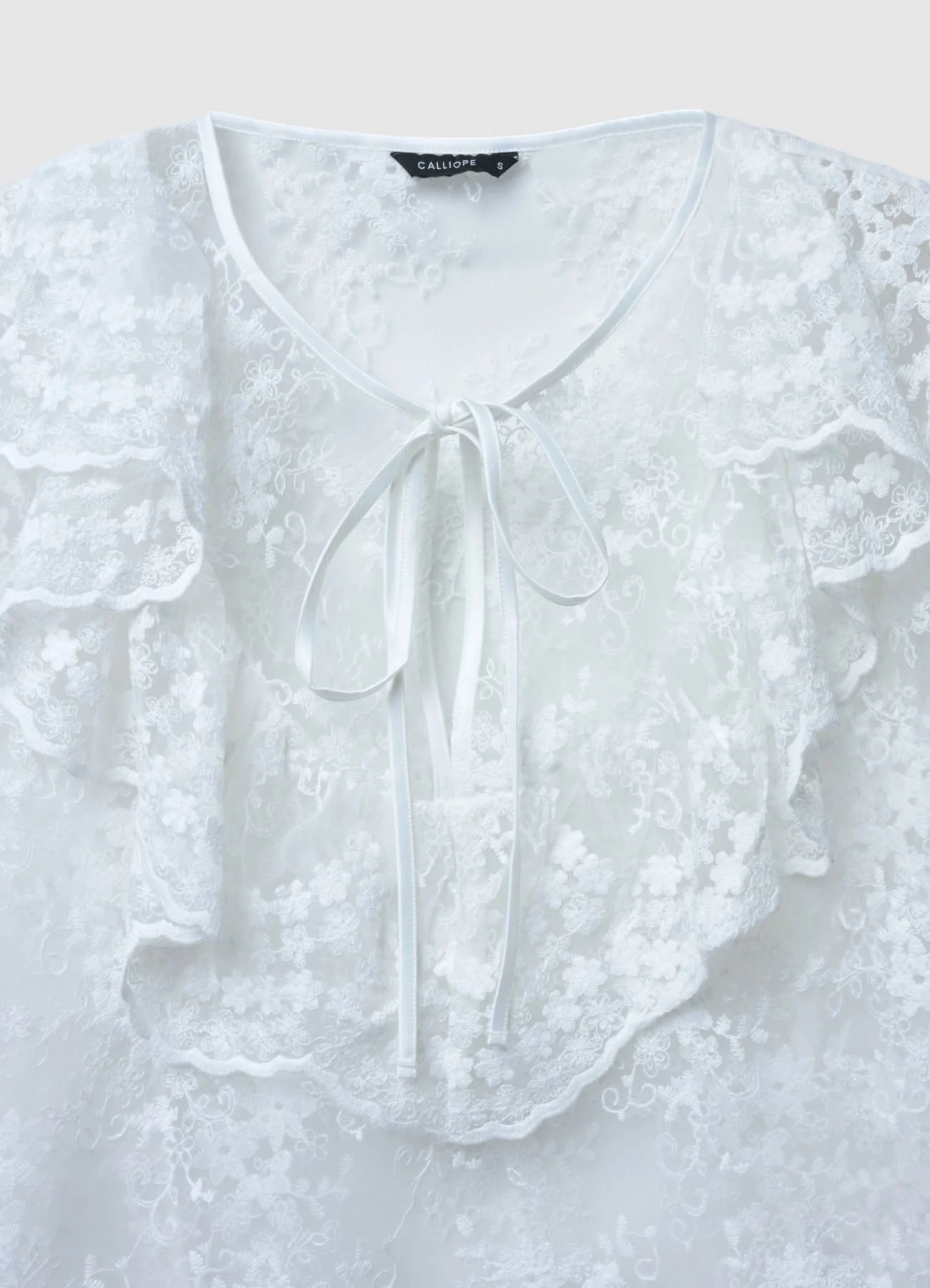 Blusa pizzo frill - Image 5