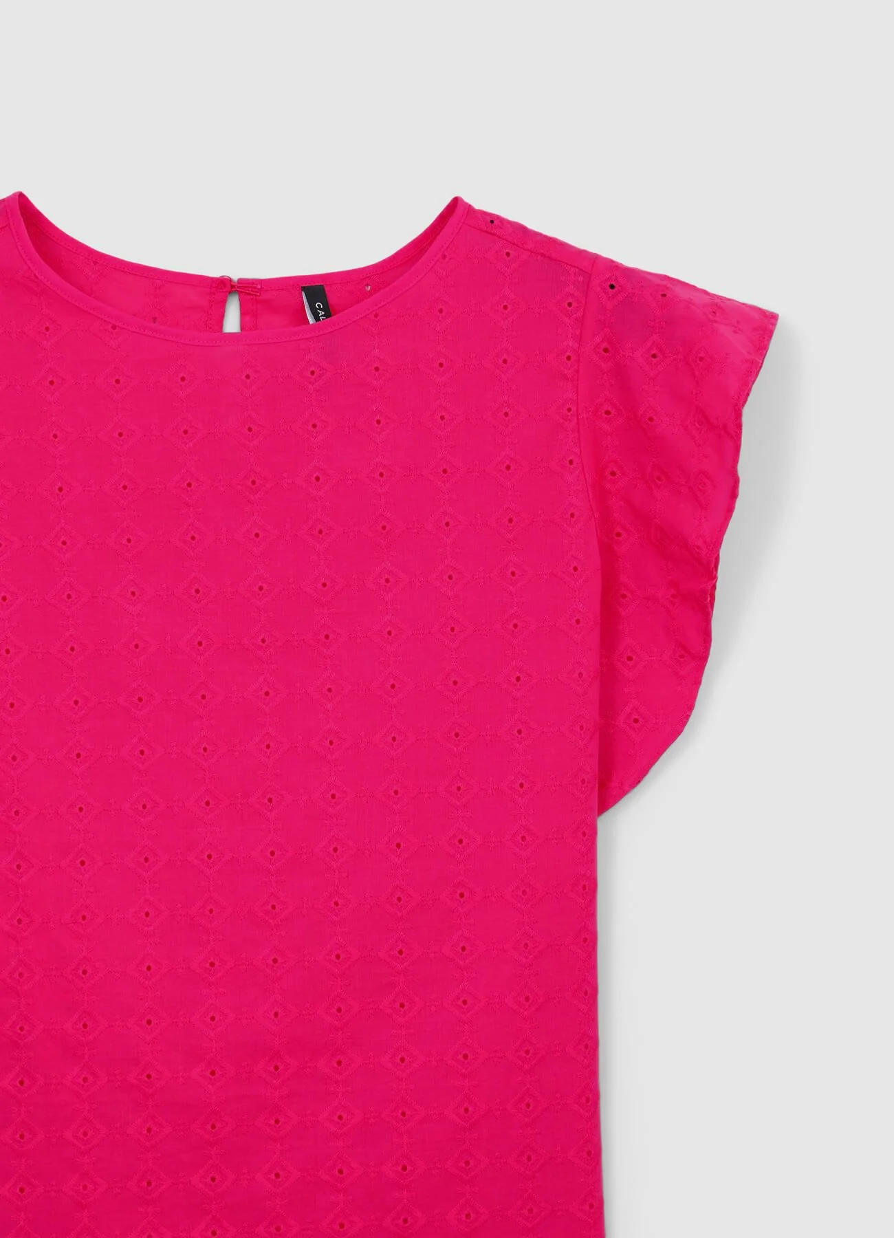 Blusa sangallo con rouches - Image 5