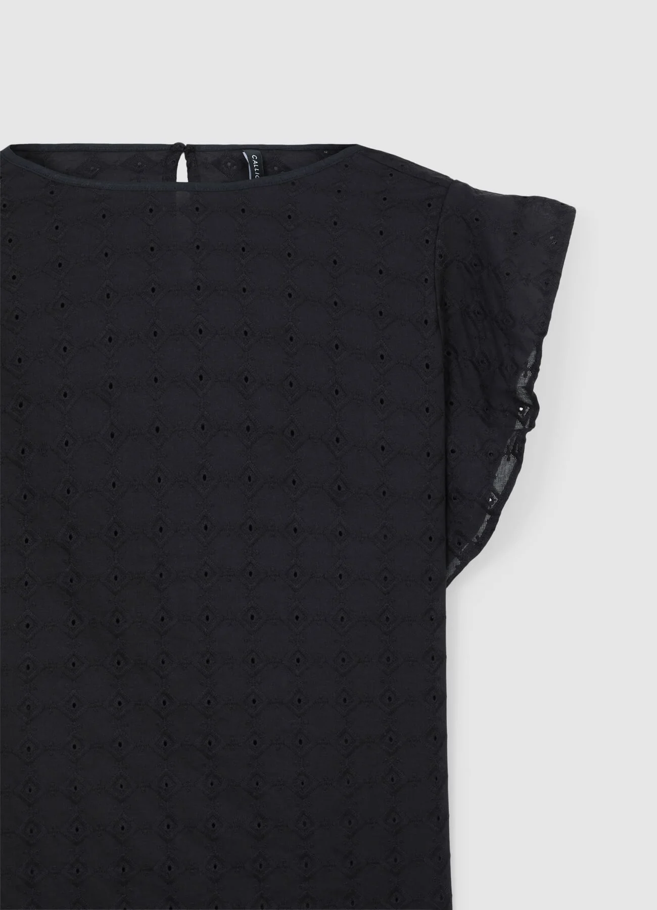 Blusa sangallo con rouches - Image 5