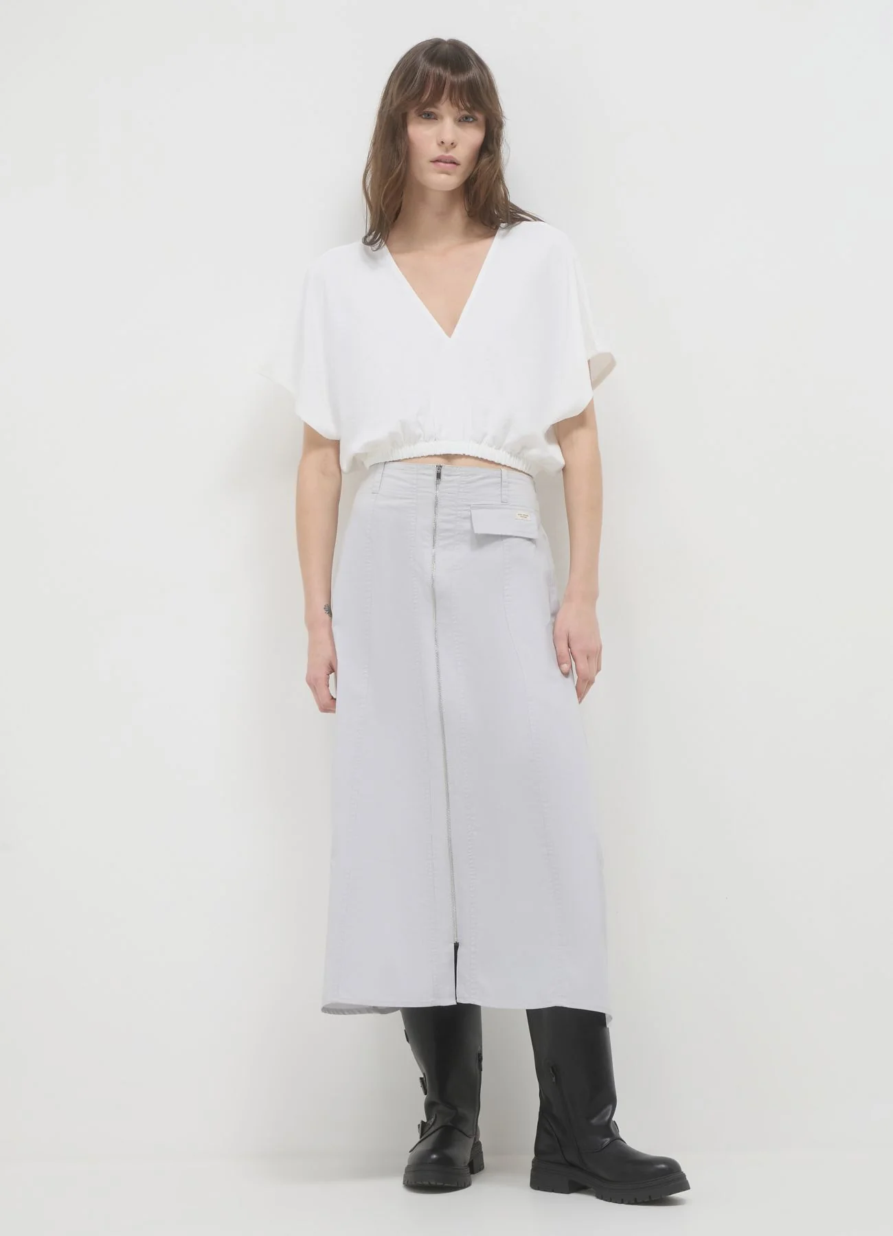 Blusa scollo a v - Image 4