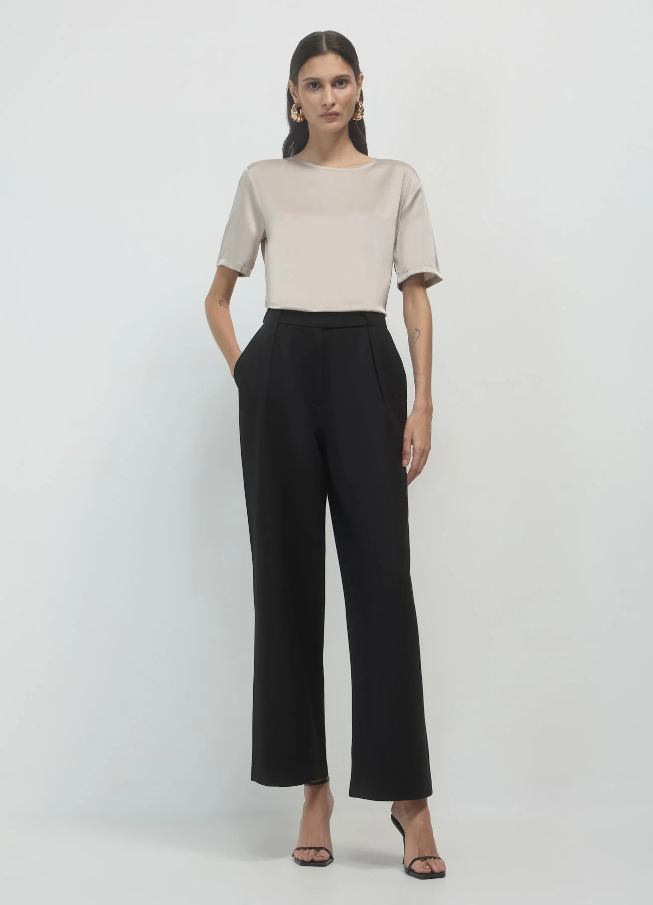 Blusa simil satin - Image 3