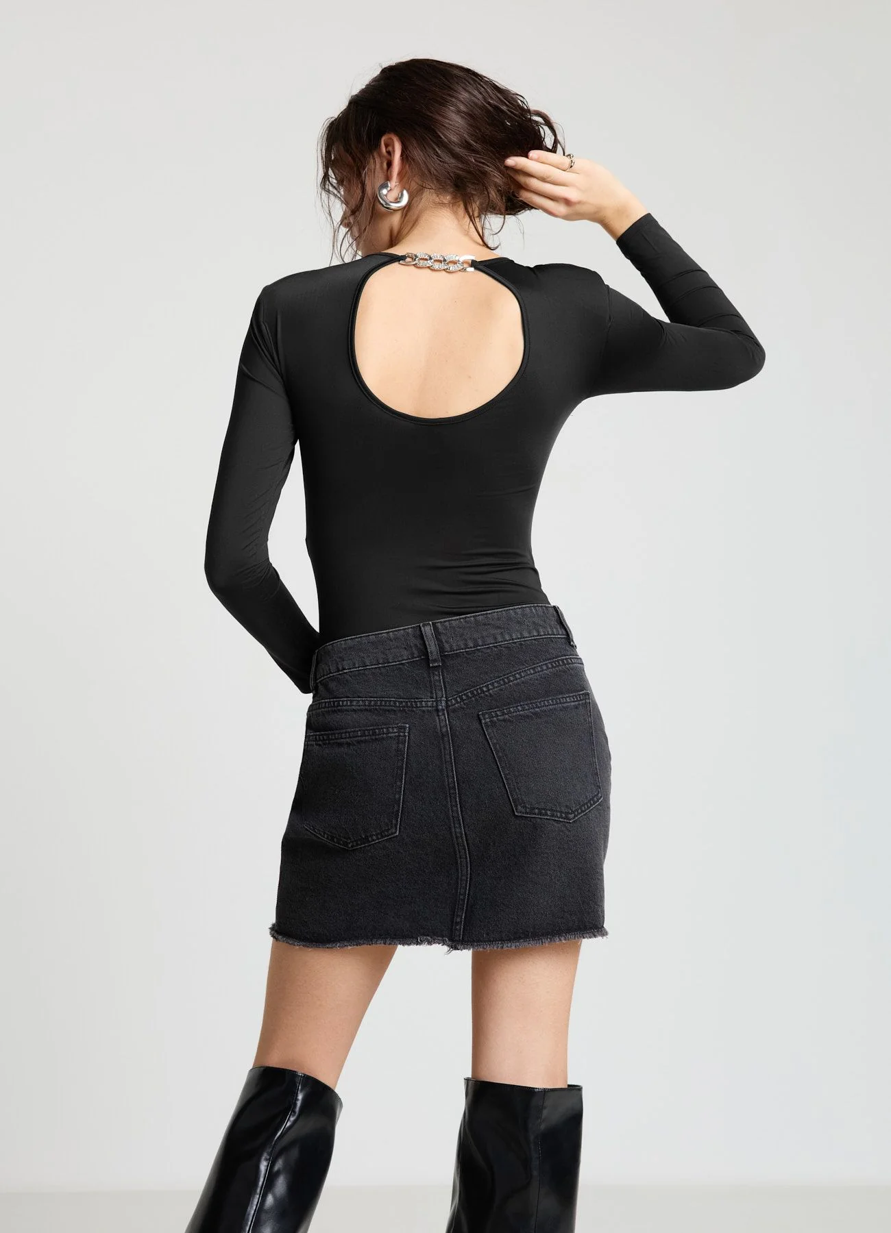Body con catena strass - Image 2