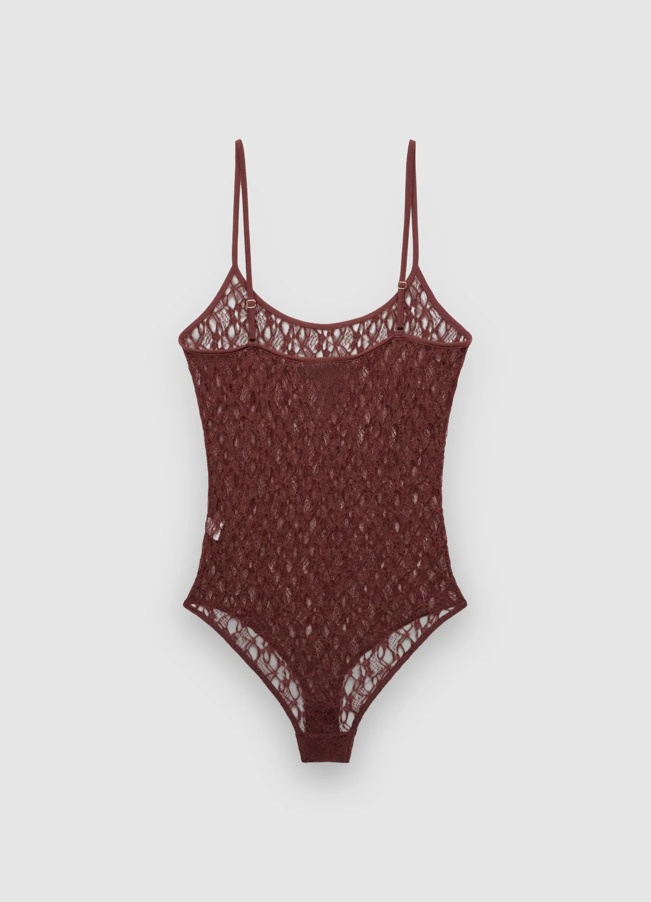 Body in pizzo con spalline sottili - Image 5