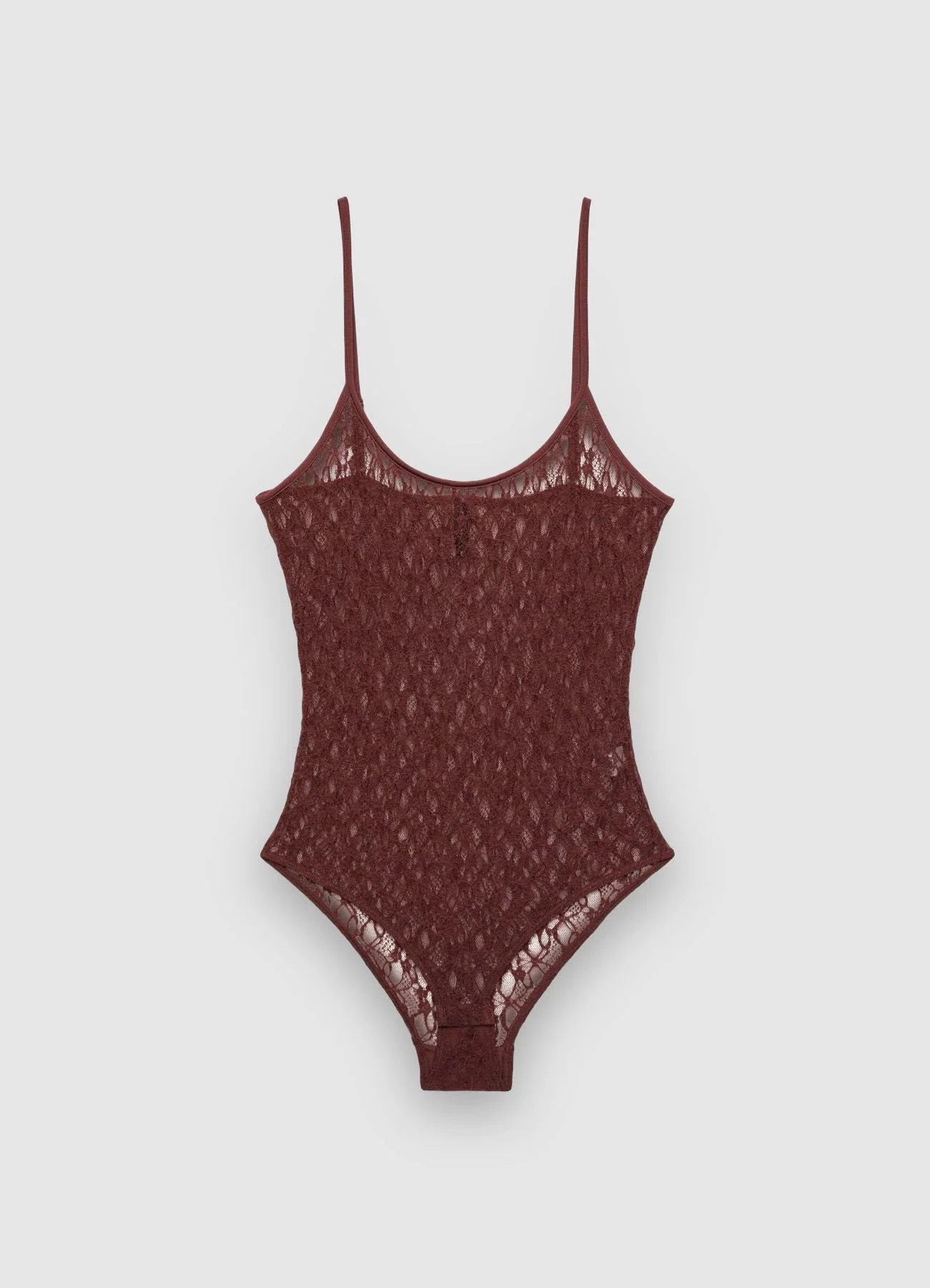 Body in pizzo con spalline sottili - Image 6