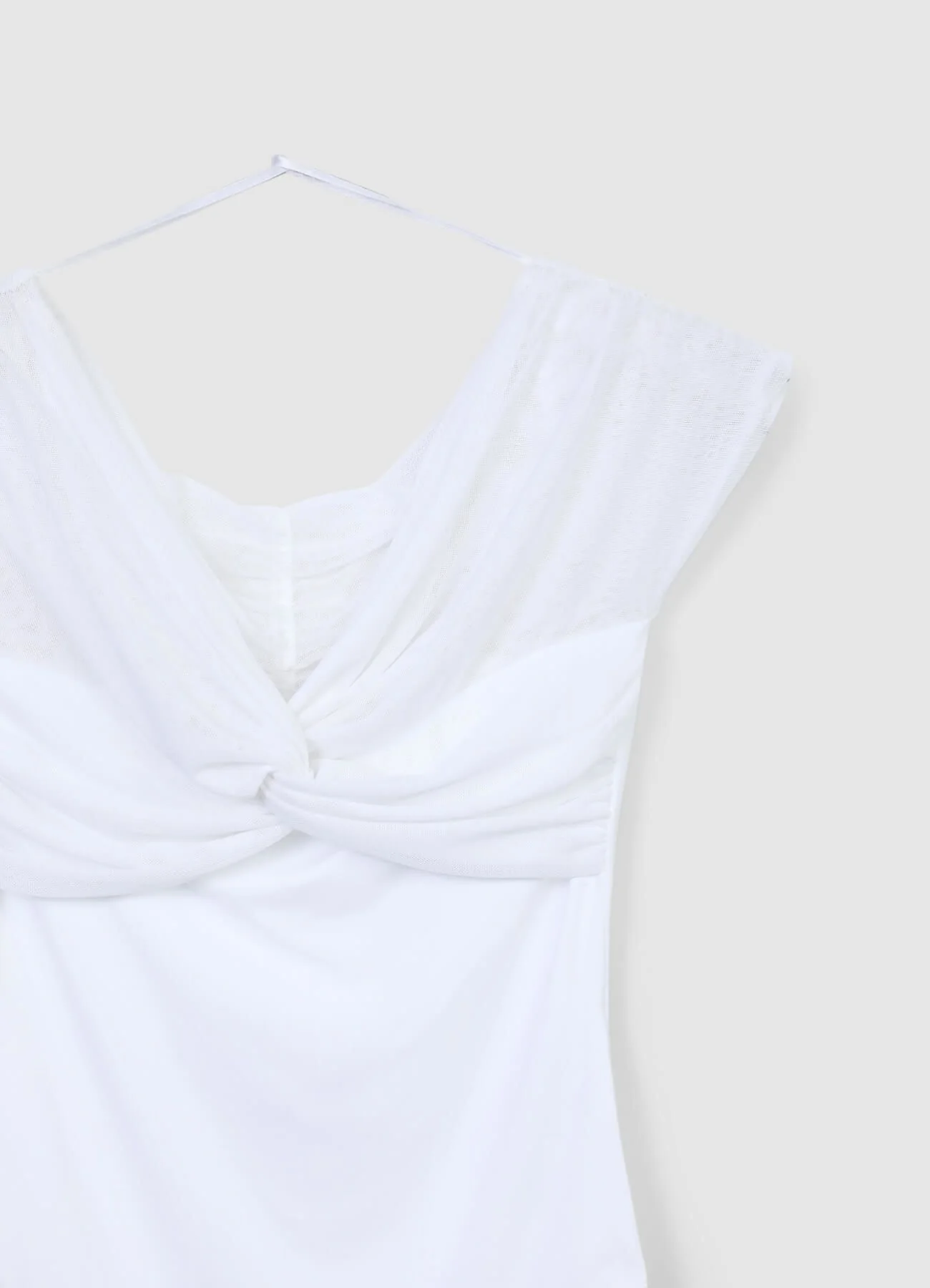 Body nodo in tulle