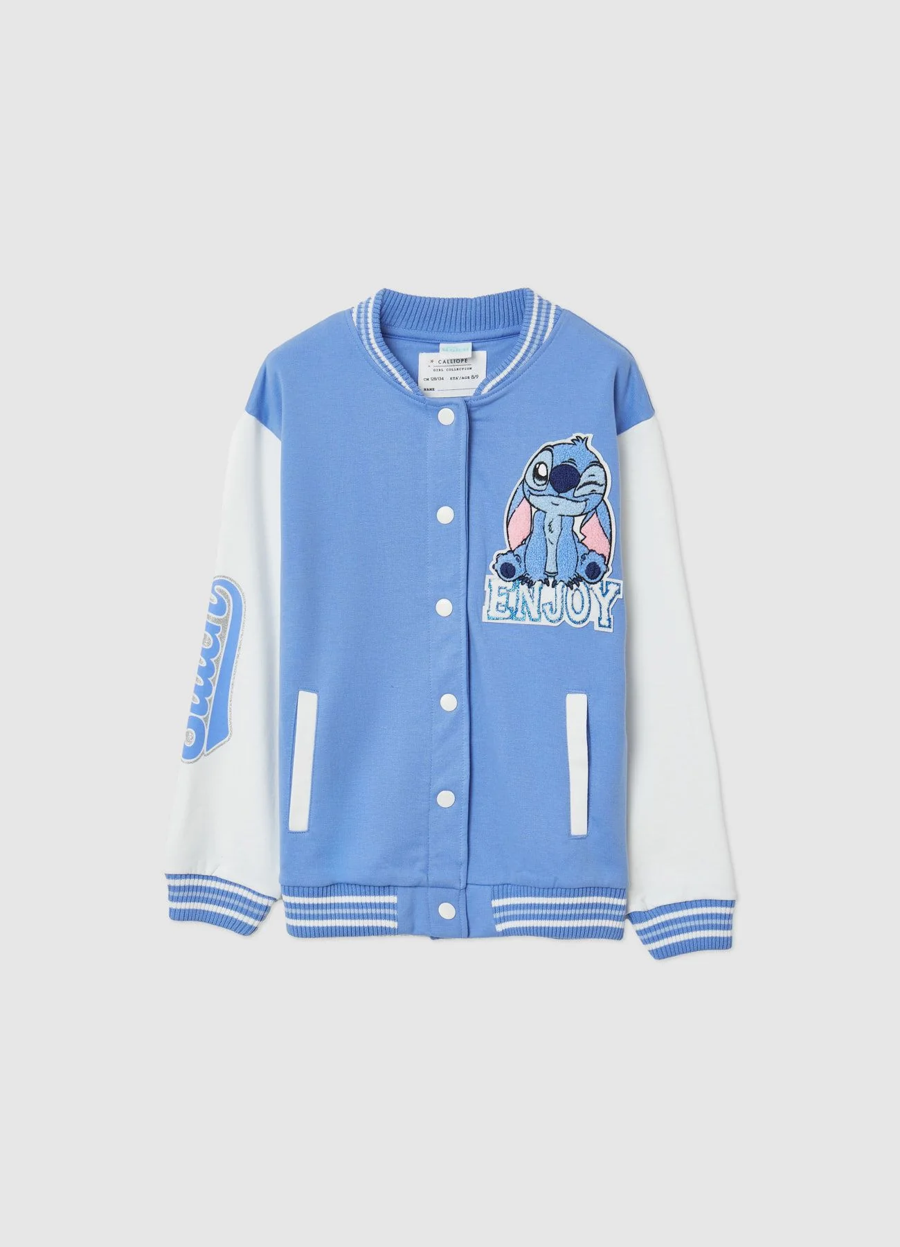 Bomber college con stampa Stitch - Image 4