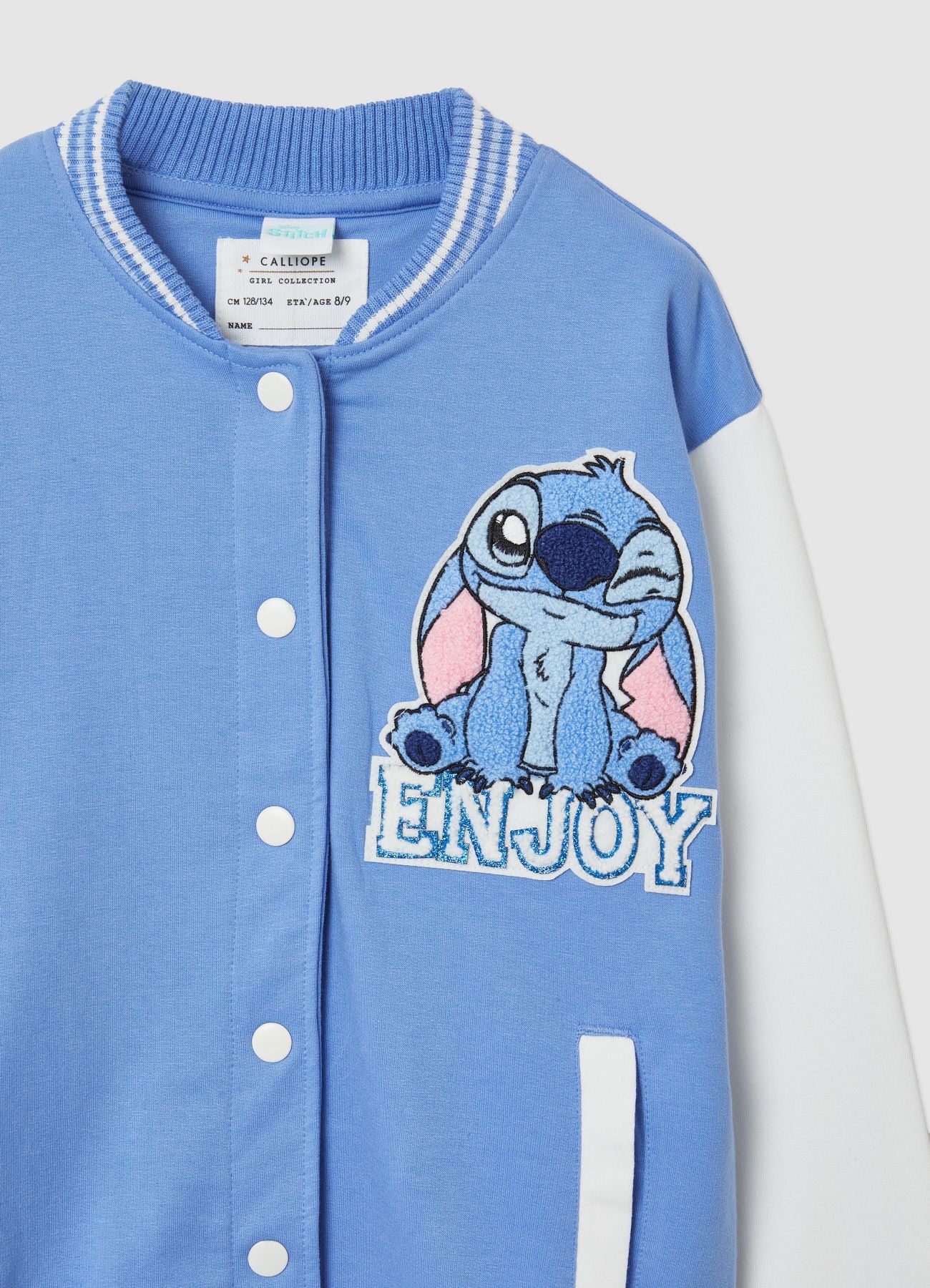 Bomber college con stampa Stitch - Image 5