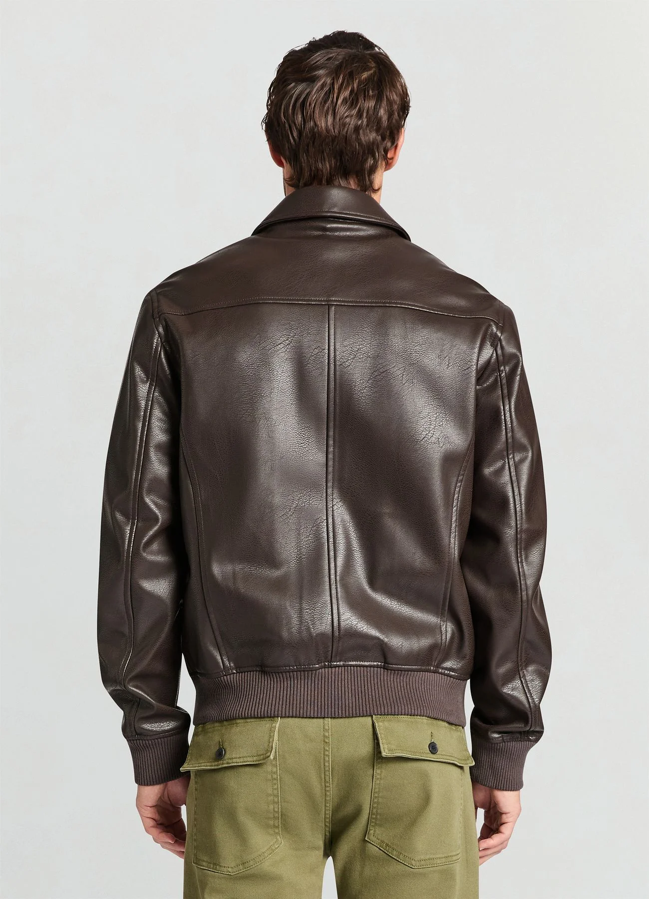 Bomber effetto pelle - Image 3