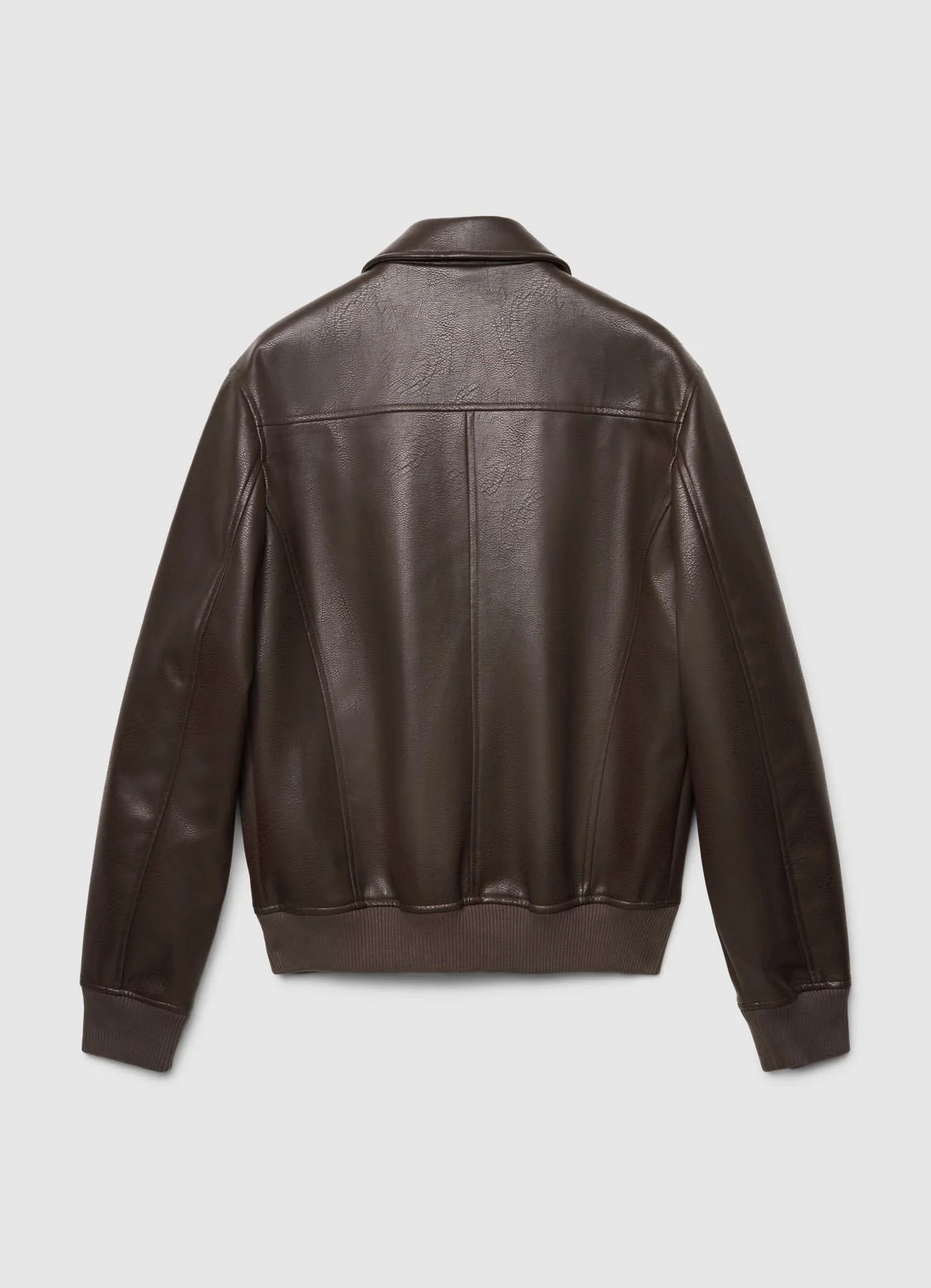 Bomber effetto pelle - Image 4