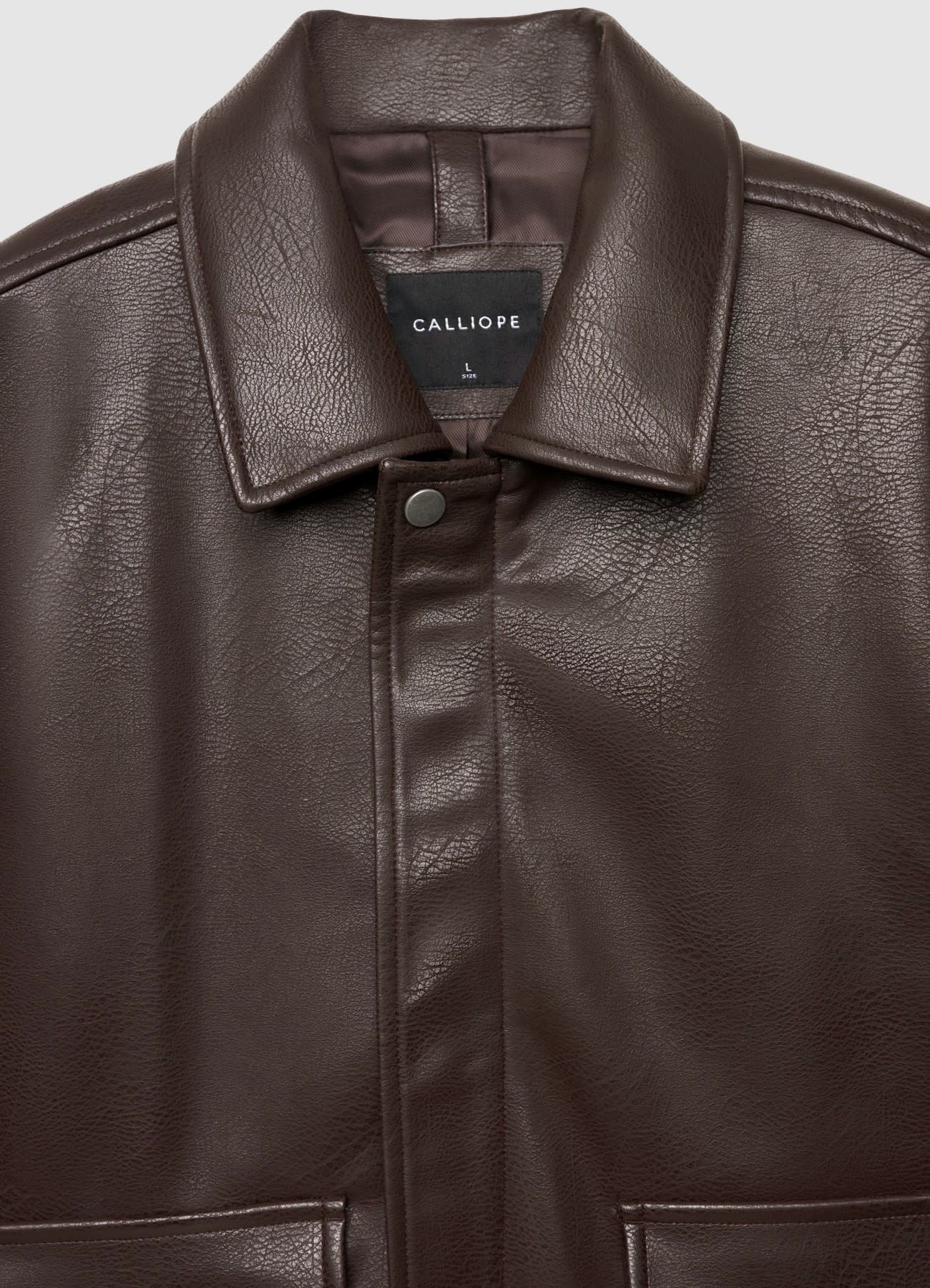 Bomber effetto pelle - Image 6