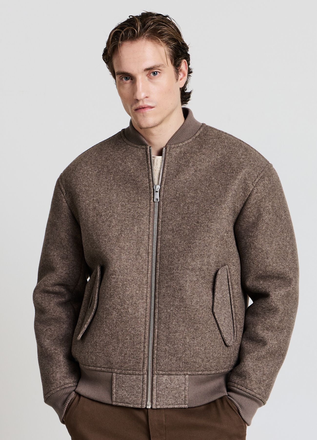 Bomber effetto pelo imbottito - Image 3