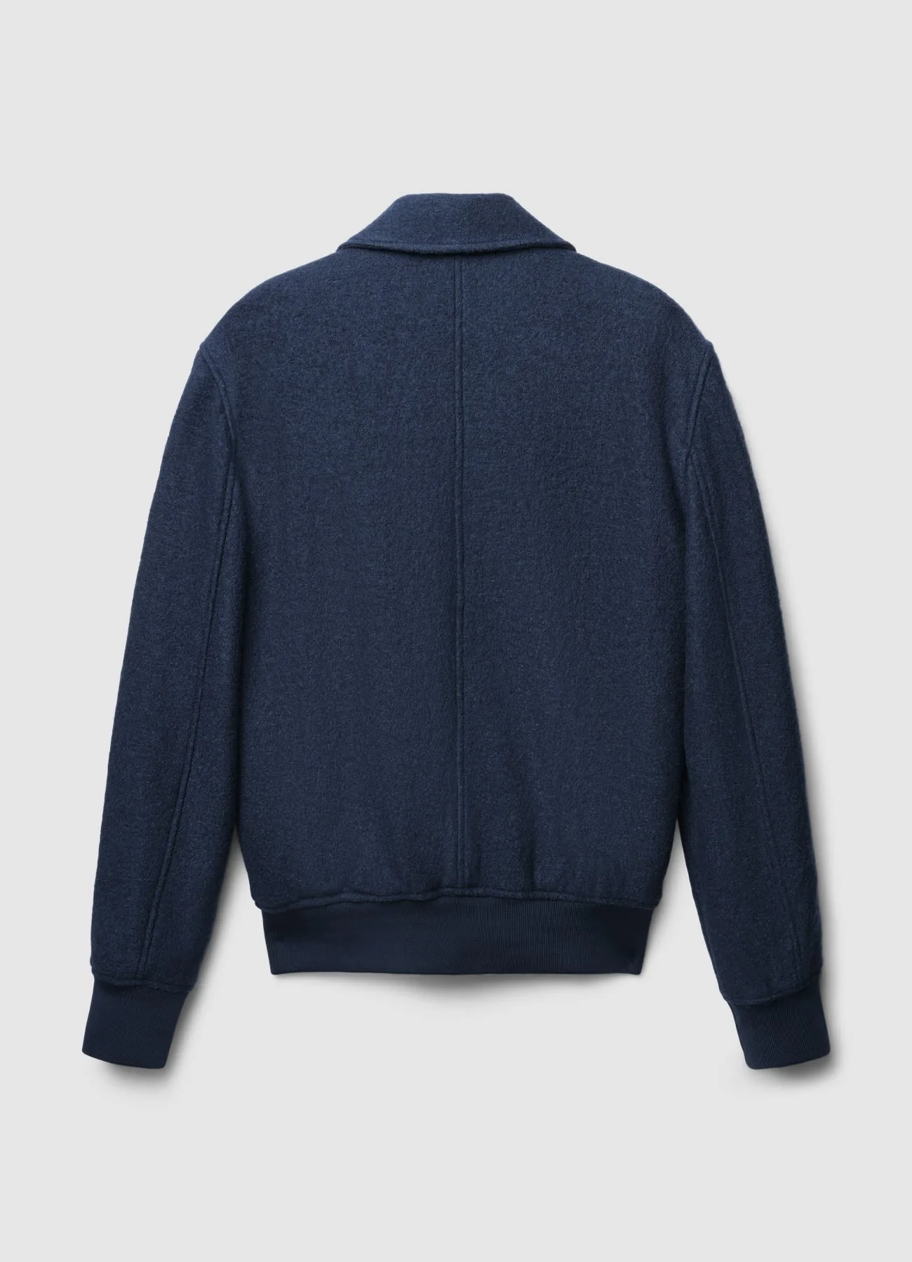Bomber lana cotta con tasche - Image 6