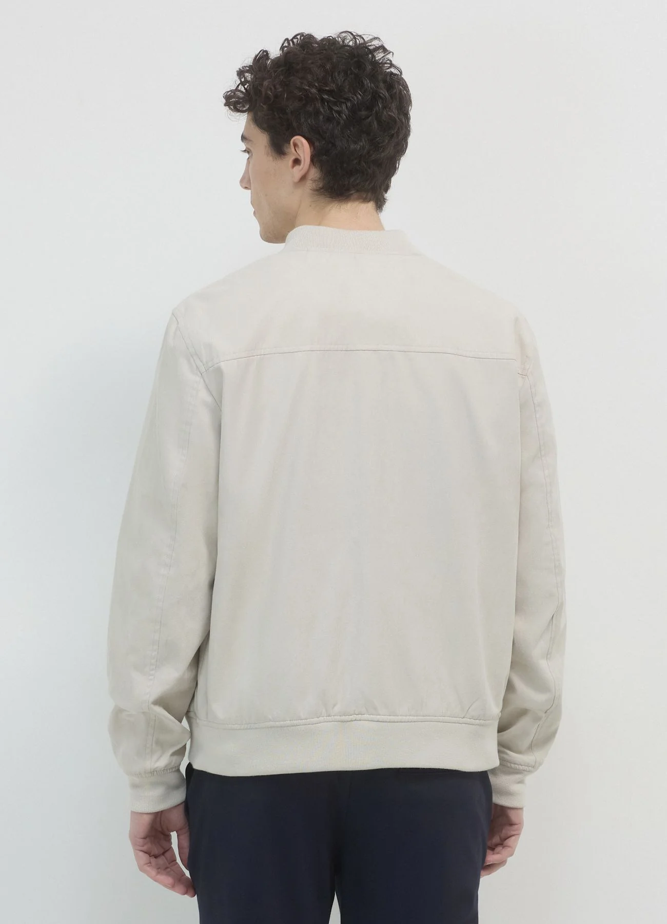 Bomber simil camoscio - Image 2