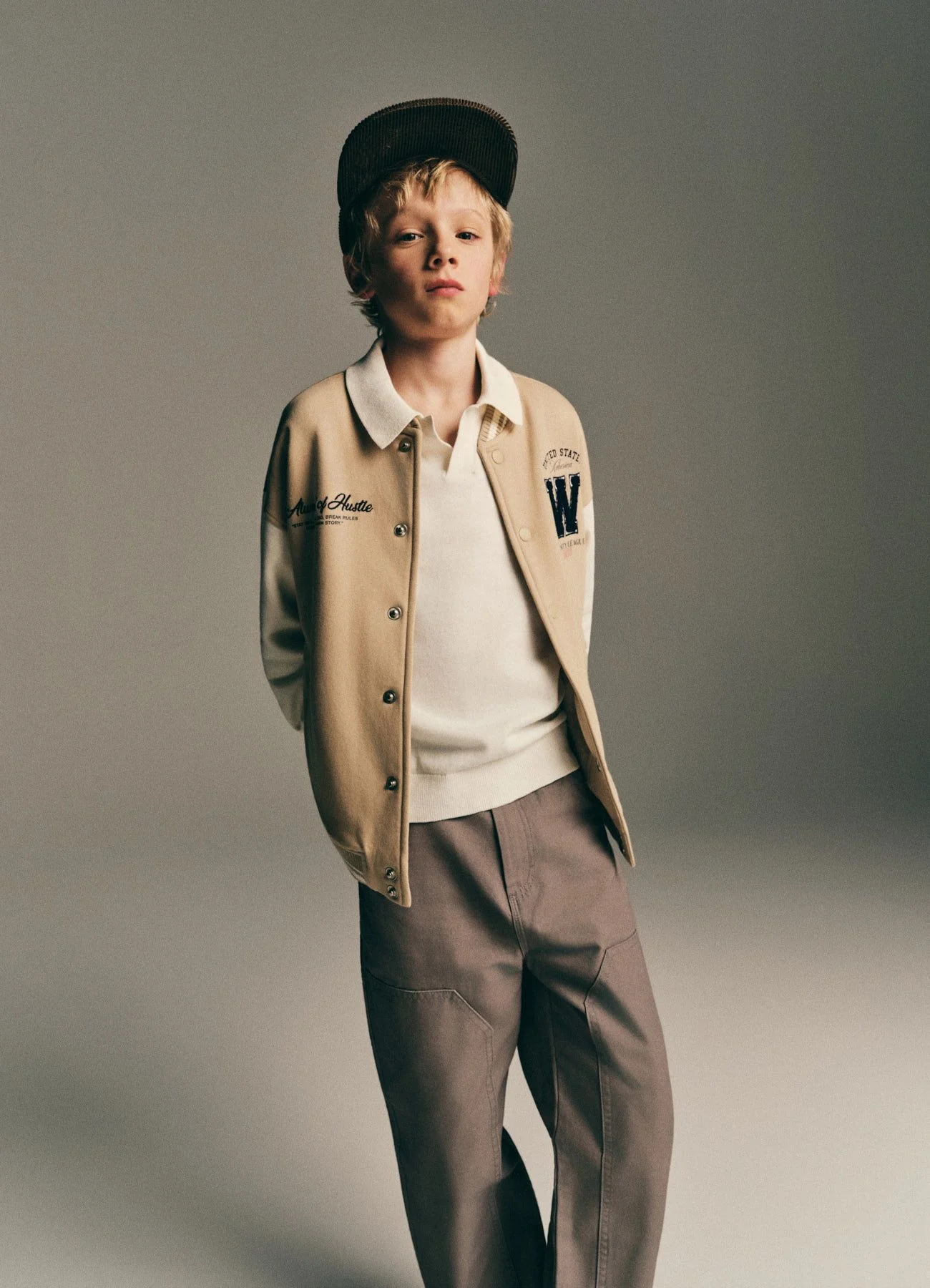Bomber stampa college - Image 4