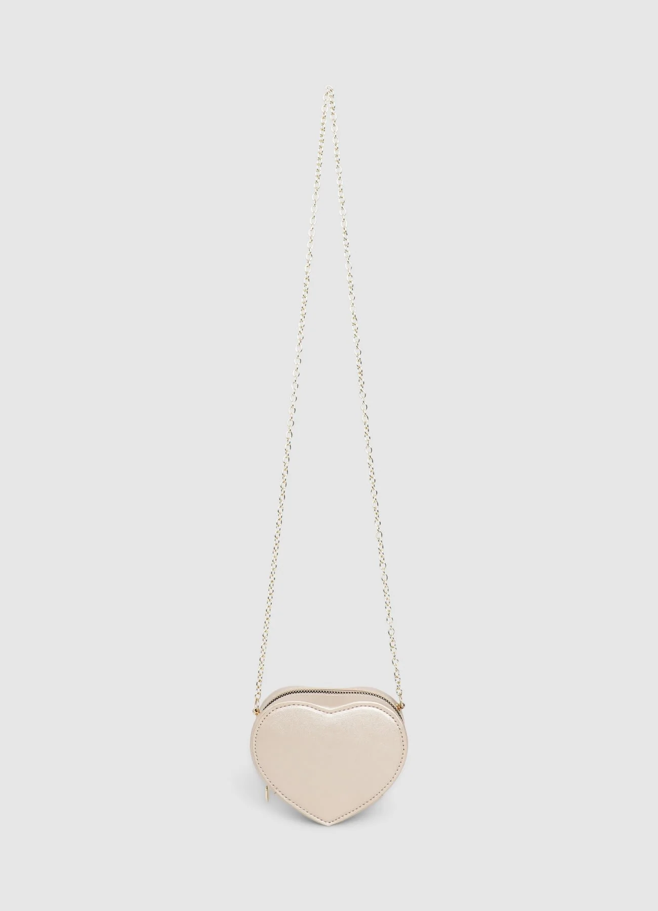 Borsa a cuore con tracolla a catena - Image 2