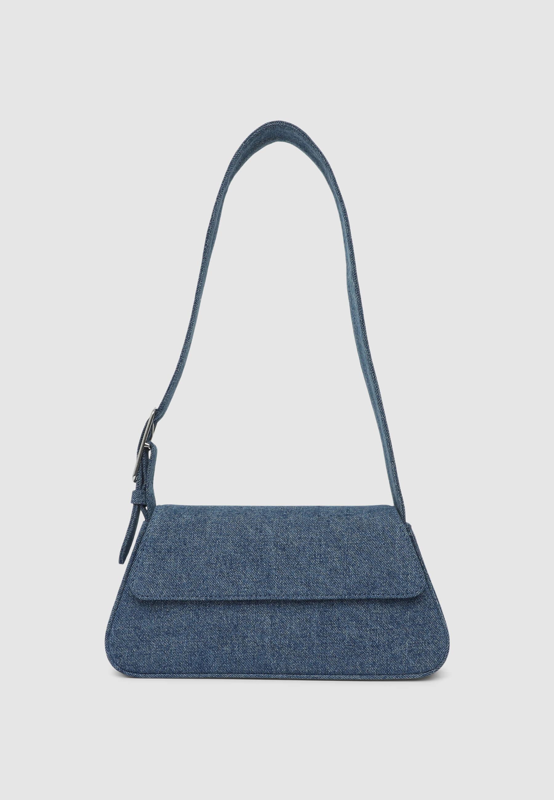 Borsa a spalla in denim