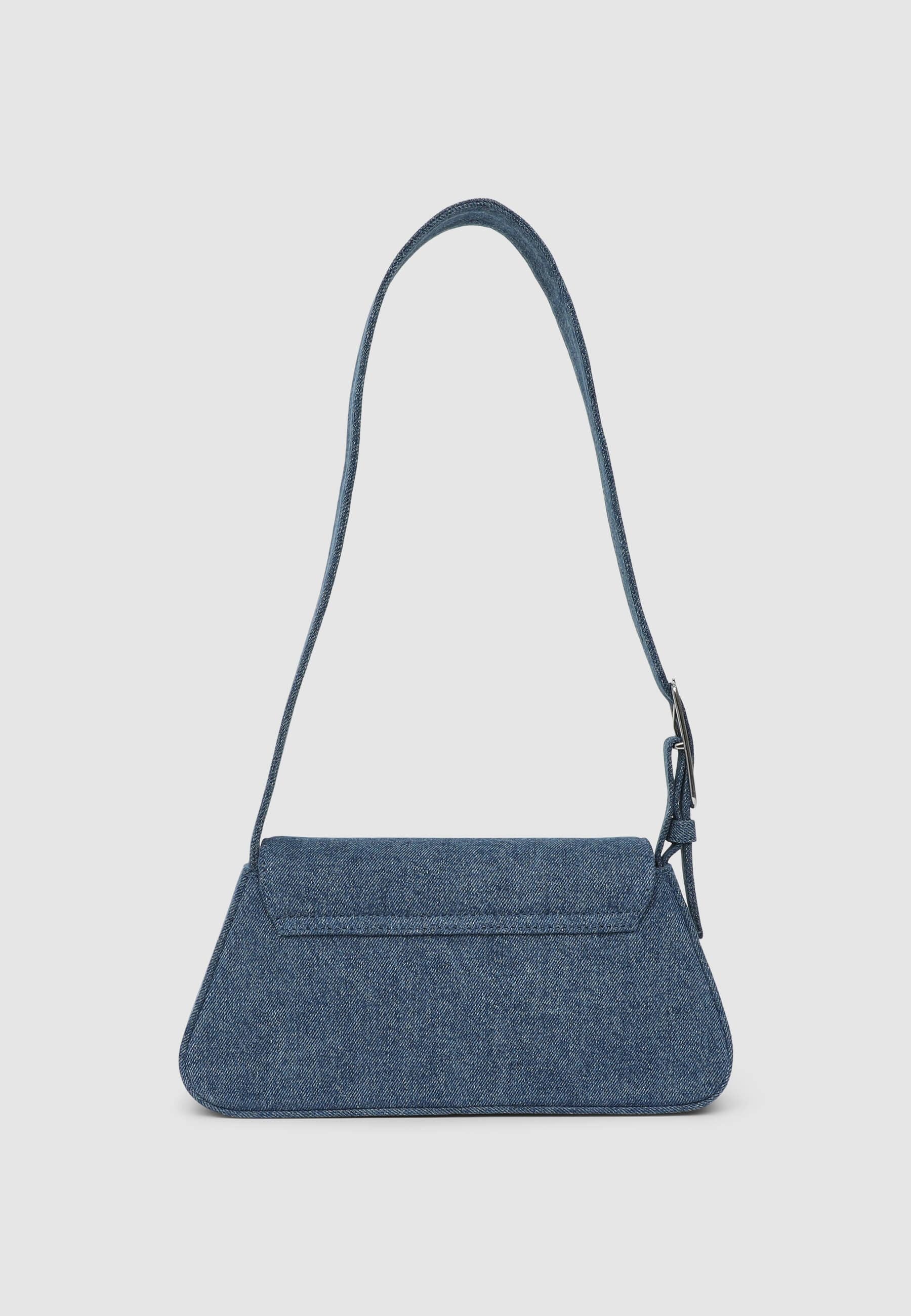 Borsa a spalla in denim - Image 3