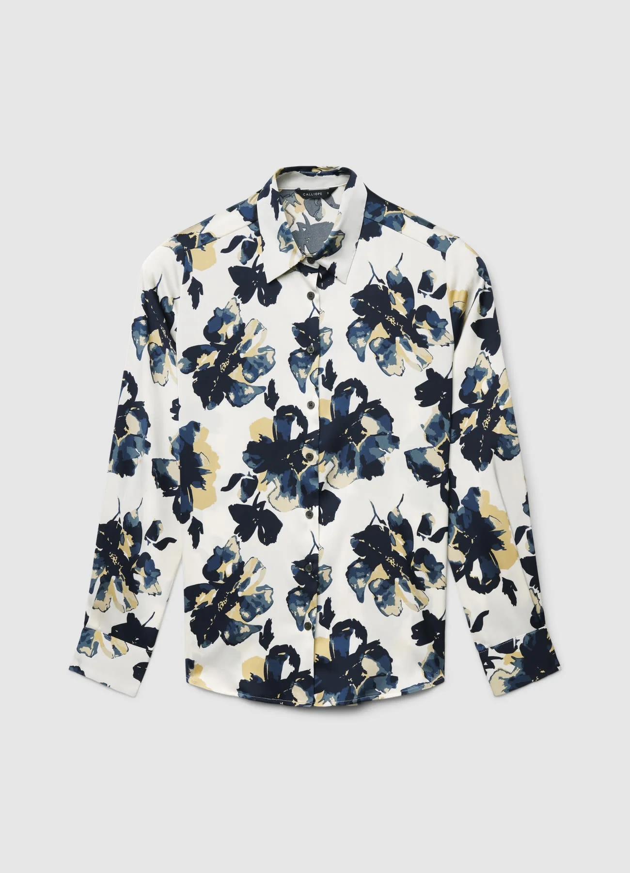 Camicia a fiori similsatin - Image 6